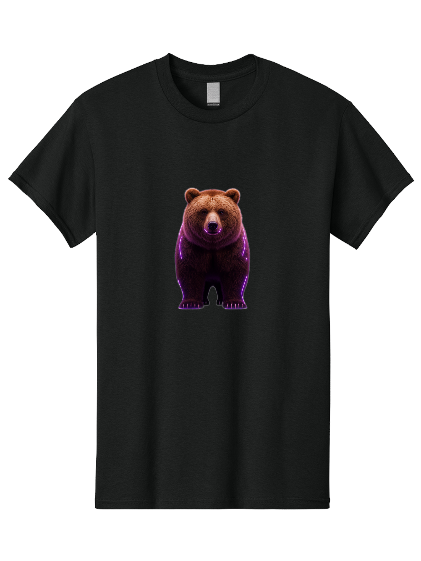 Brown-Bear-6 Men'S Graphic Tee, 100% Cotton, Comfortable Casual Summer Wear, Machine Washable, Vintage Camera, Old Camera, Antique Camera, Black Camera, Classic Photography, Photography Equipment, Nostalgic Device, Film Camera, Camera Art Bae913