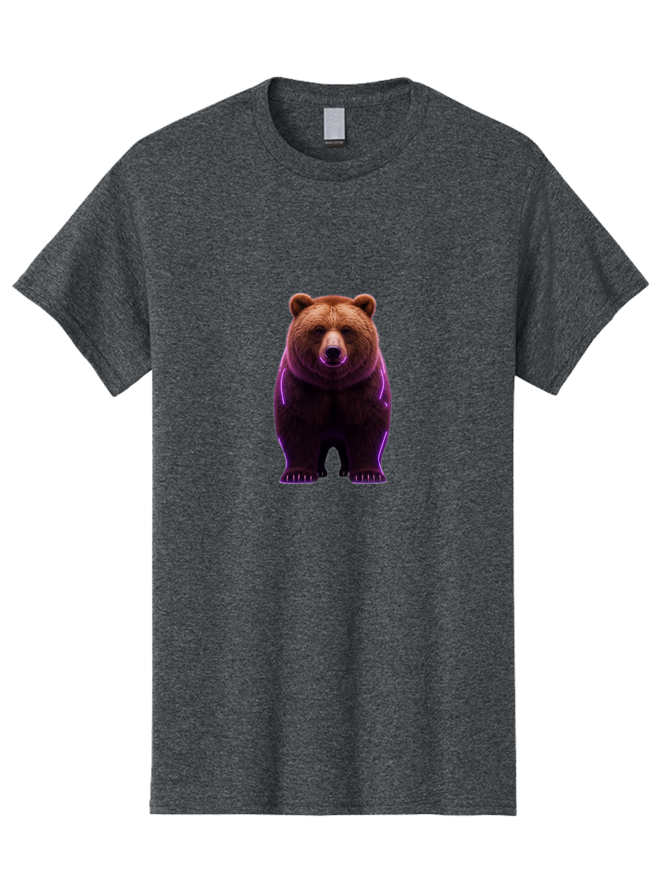Brown-Bear-6 Men'S Graphic Tee, 100% Cotton, Comfortable Casual Summer Wear, Machine Washable, Vintage Camera, Old Camera, Antique Camera, Black Camera, Classic Photography, Photography Equipment, Nostalgic Device, Film Camera, Camera Art Bae913