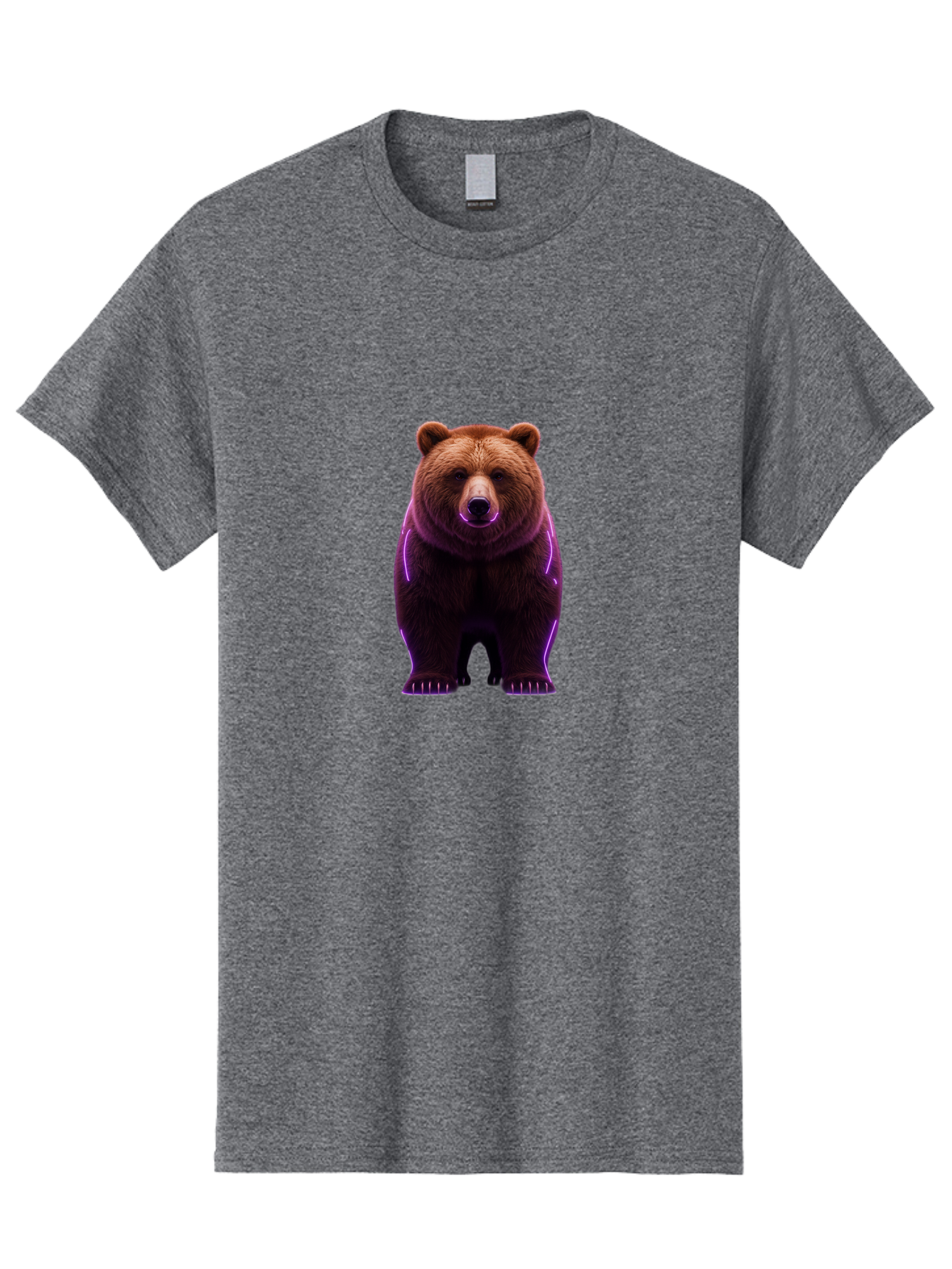 Brown-Bear-6 Men'S Graphic Tee, 100% Cotton, Comfortable Casual Summer Wear, Machine Washable, Vintage Camera, Old Camera, Antique Camera, Black Camera, Classic Photography, Photography Equipment, Nostalgic Device, Film Camera, Camera Art Bae913