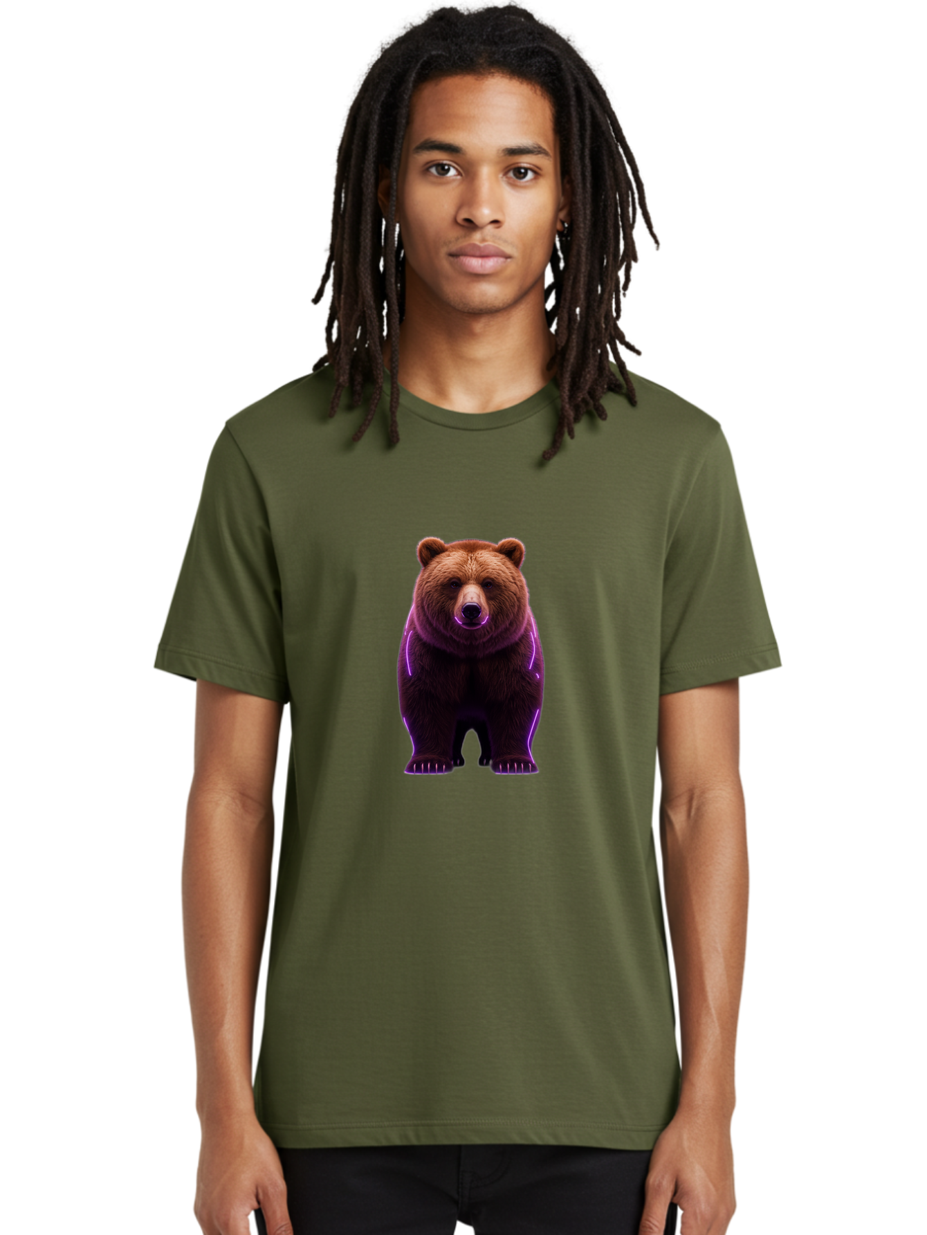 Brown-Bear-6 Men'S Graphic Tee, 100% Cotton, Comfortable Casual Summer Wear, Machine Washable, Vintage Camera, Old Camera, Antique Camera, Black Camera, Classic Photography, Photography Equipment, Nostalgic Device, Film Camera, Camera Art Bae913