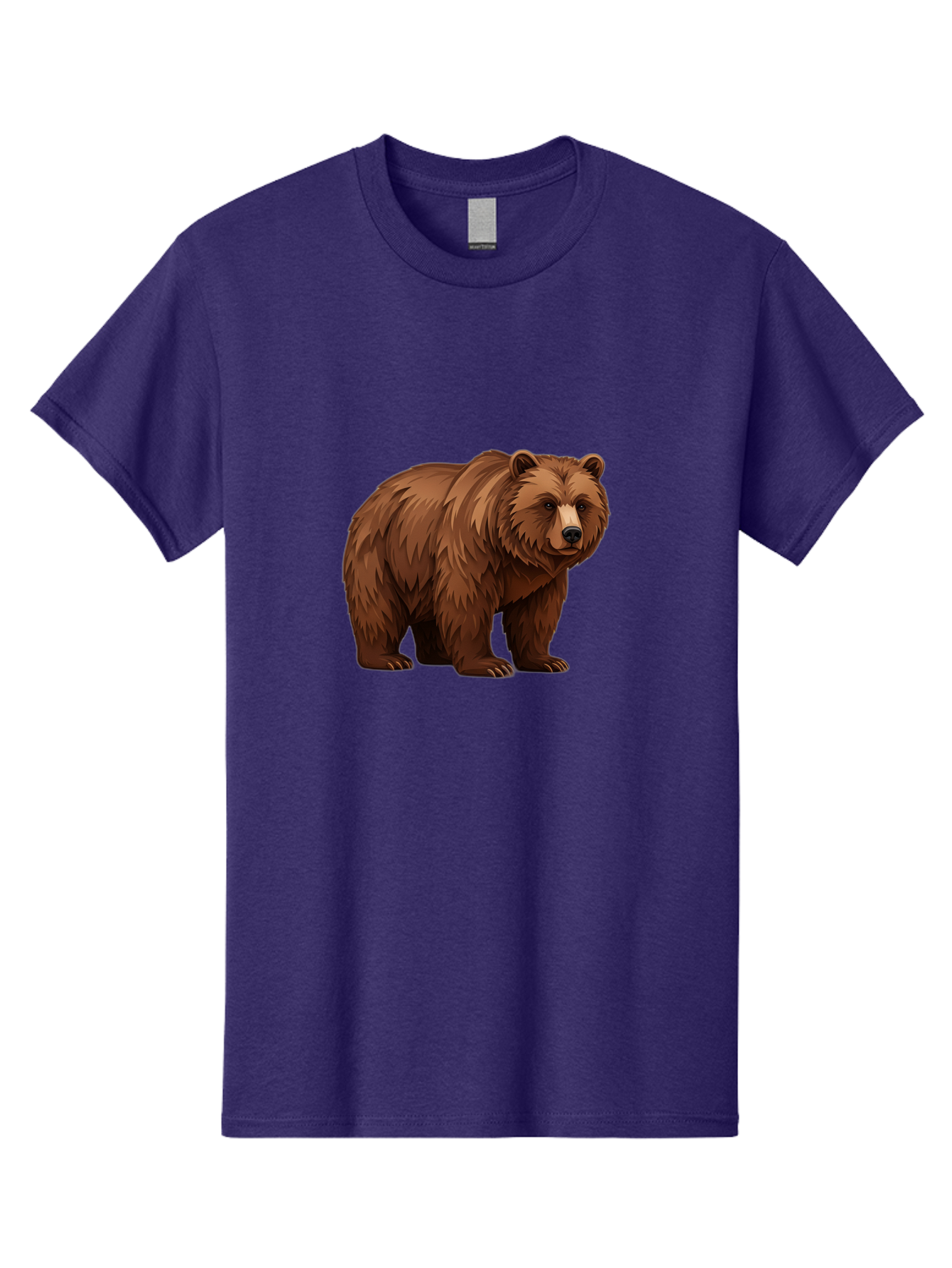Brown-Bear-7 Men'S Graphic Tee, 100% Cotton, Comfortable Casual Summer Wear, Machine Washable, Vintage Camera, Old Camera, Antique Camera, Black Camera, Classic Photography, Photography Equipment, Nostalgic Device, Film Camera, Camera Art Bae914