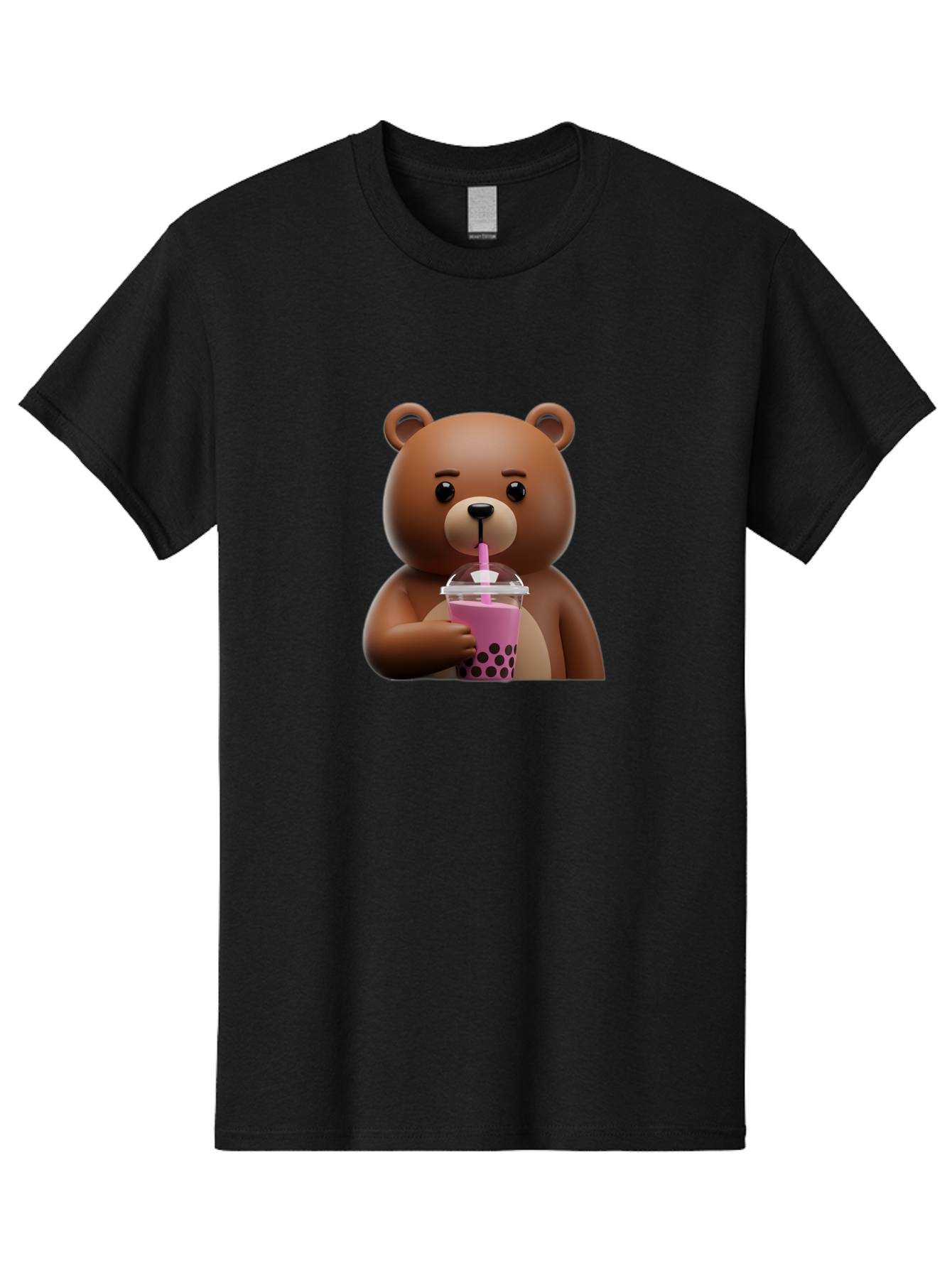 Brown-Bear-Drinking-Boba-Tea Men'S Graphic Tee, 100% Cotton, Comfortable Casual Summer Wear, Machine Washable, Vintage Camera, Old Camera, Antique Camera, Black Camera, Classic Photography, Photography Equipment, Nostalgic Device, Film Camera, Bae917