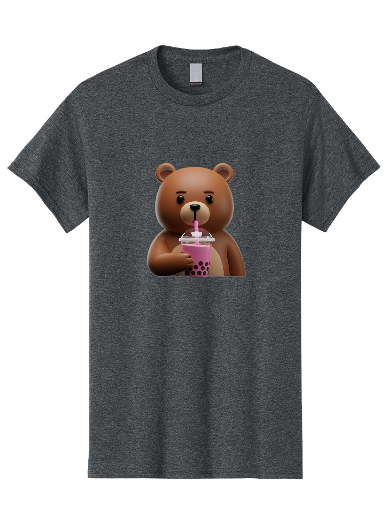 Brown-Bear-Drinking-Boba-Tea Men'S Graphic Tee, 100% Cotton, Comfortable Casual Summer Wear, Machine Washable, Vintage Camera, Old Camera, Antique Camera, Black Camera, Classic Photography, Photography Equipment, Nostalgic Device, Film Camera, Bae917