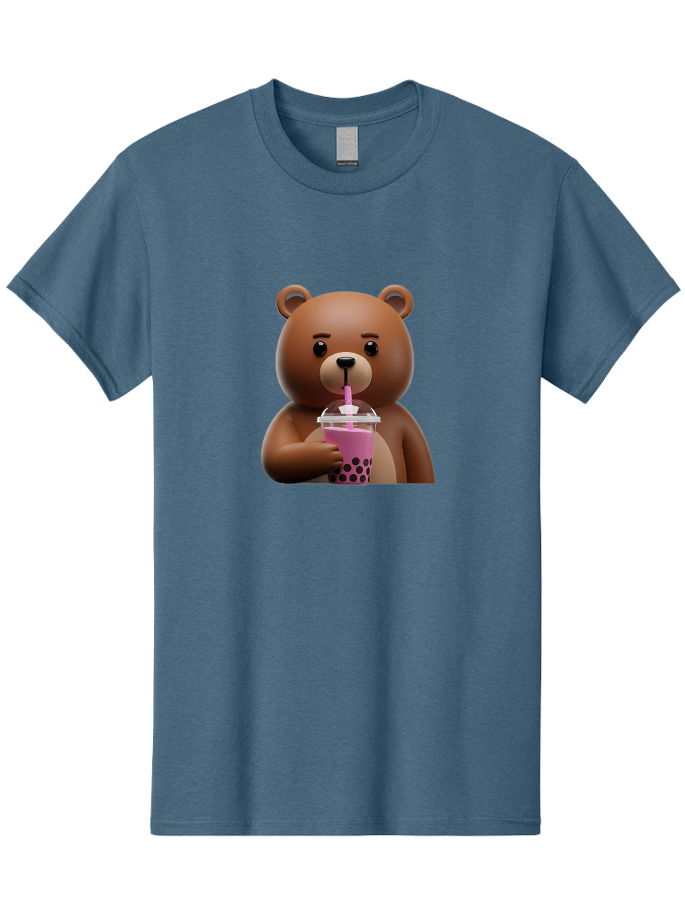 Brown-Bear-Drinking-Boba-Tea Men'S Graphic Tee, 100% Cotton, Comfortable Casual Summer Wear, Machine Washable, Vintage Camera, Old Camera, Antique Camera, Black Camera, Classic Photography, Photography Equipment, Nostalgic Device, Film Camera, Bae917