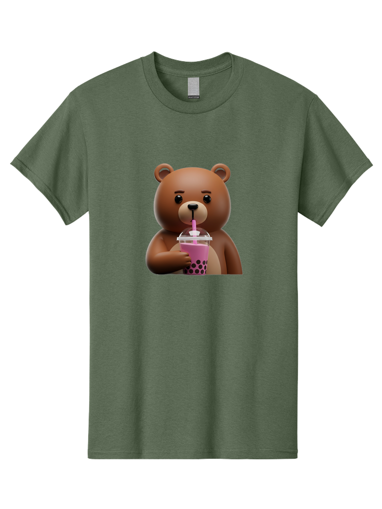 Brown-Bear-Drinking-Boba-Tea Men'S Graphic Tee, 100% Cotton, Comfortable Casual Summer Wear, Machine Washable, Vintage Camera, Old Camera, Antique Camera, Black Camera, Classic Photography, Photography Equipment, Nostalgic Device, Film Camera, Bae917
