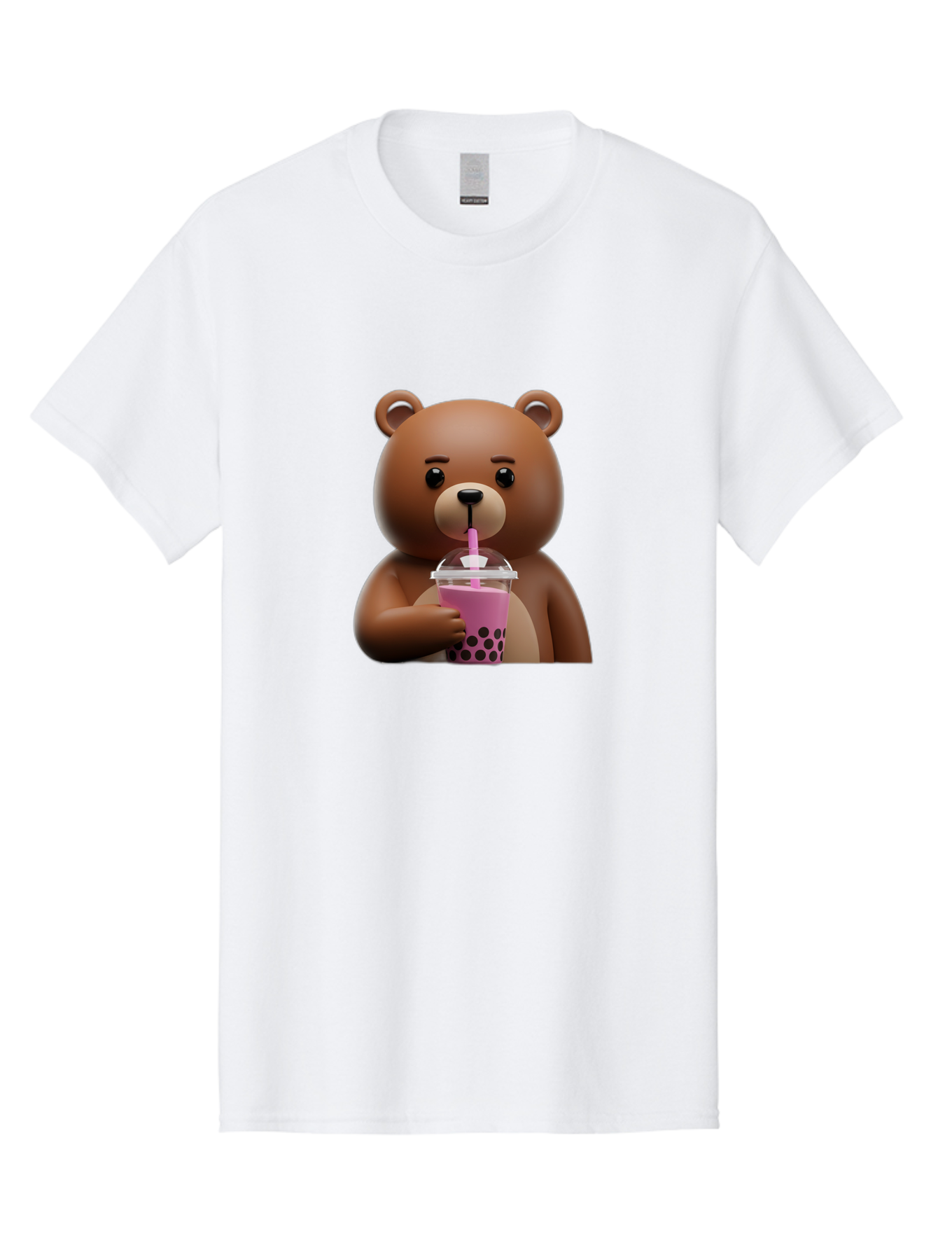 Brown-Bear-Drinking-Boba-Tea Men'S Graphic Tee, 100% Cotton, Comfortable Casual Summer Wear, Machine Washable, Vintage Camera, Old Camera, Antique Camera, Black Camera, Classic Photography, Photography Equipment, Nostalgic Device, Film Camera, Bae917