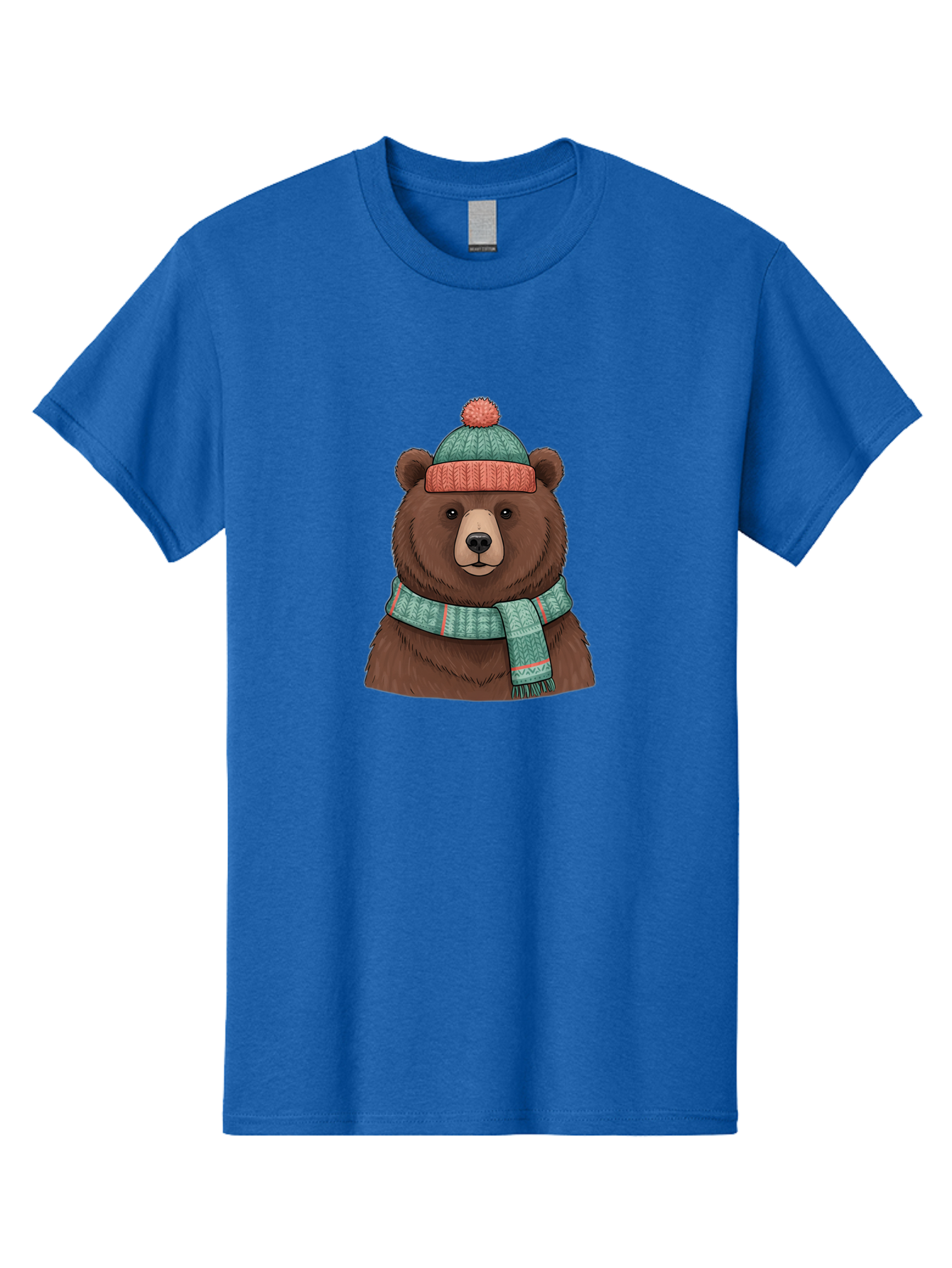 Brown-Bear-In-Winter-Hat Men'S Graphic Tee, 100% Cotton, Comfortable Casual Summer Wear, Machine Washable, Vintage Camera, Old Camera, Antique Camera, Black Camera, Classic Photography, Photography Equipment, Nostalgic Device, Film Camera, Bae922