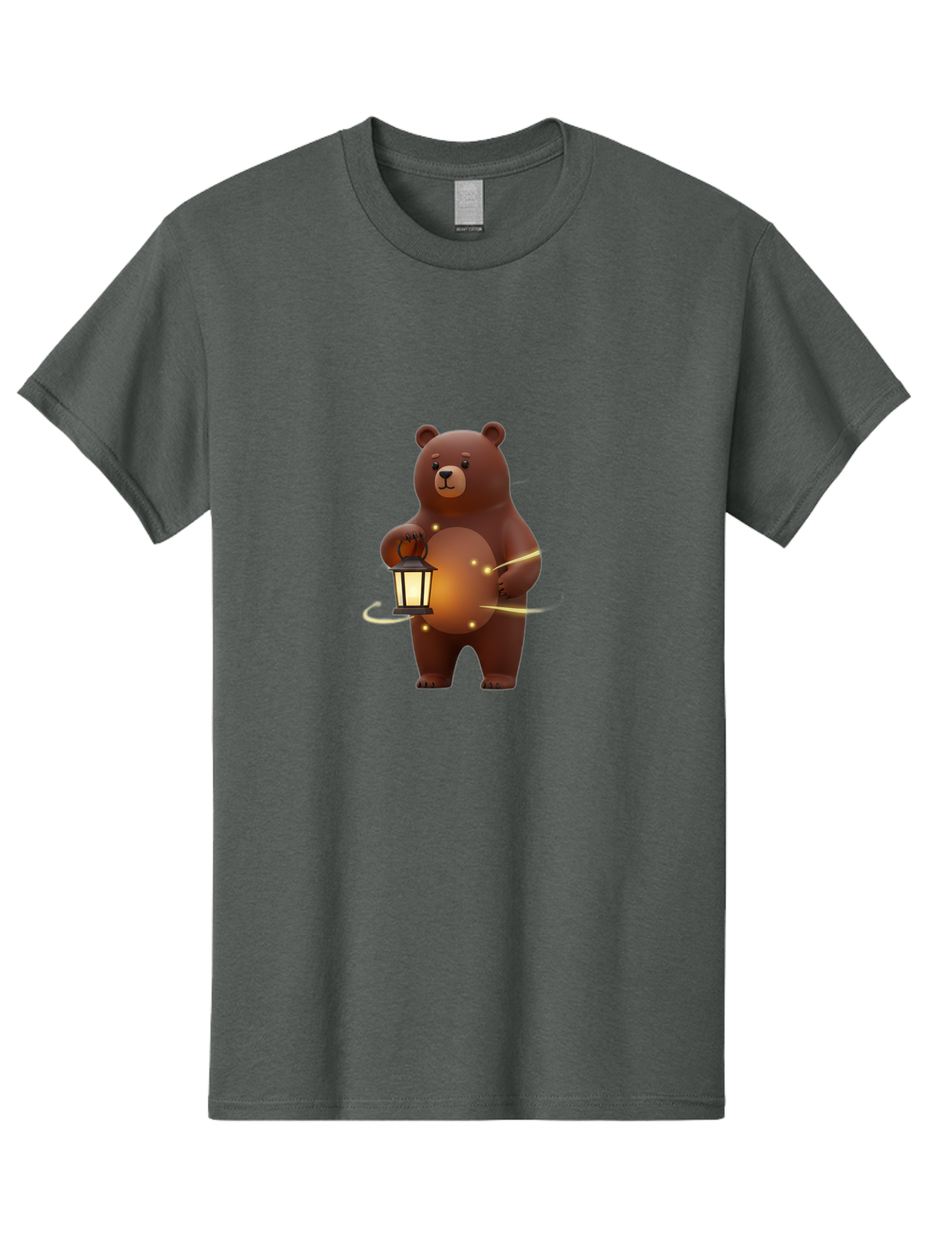 Brown-Bear-Lantern Men'S Graphic Tee, 100% Cotton, Comfortable Casual Summer Wear, Machine Washable, Vintage Camera, Old Camera, Antique Camera, Black Camera, Classic Photography, Photography Equipment, Nostalgic Device, Film Camera, Bae923