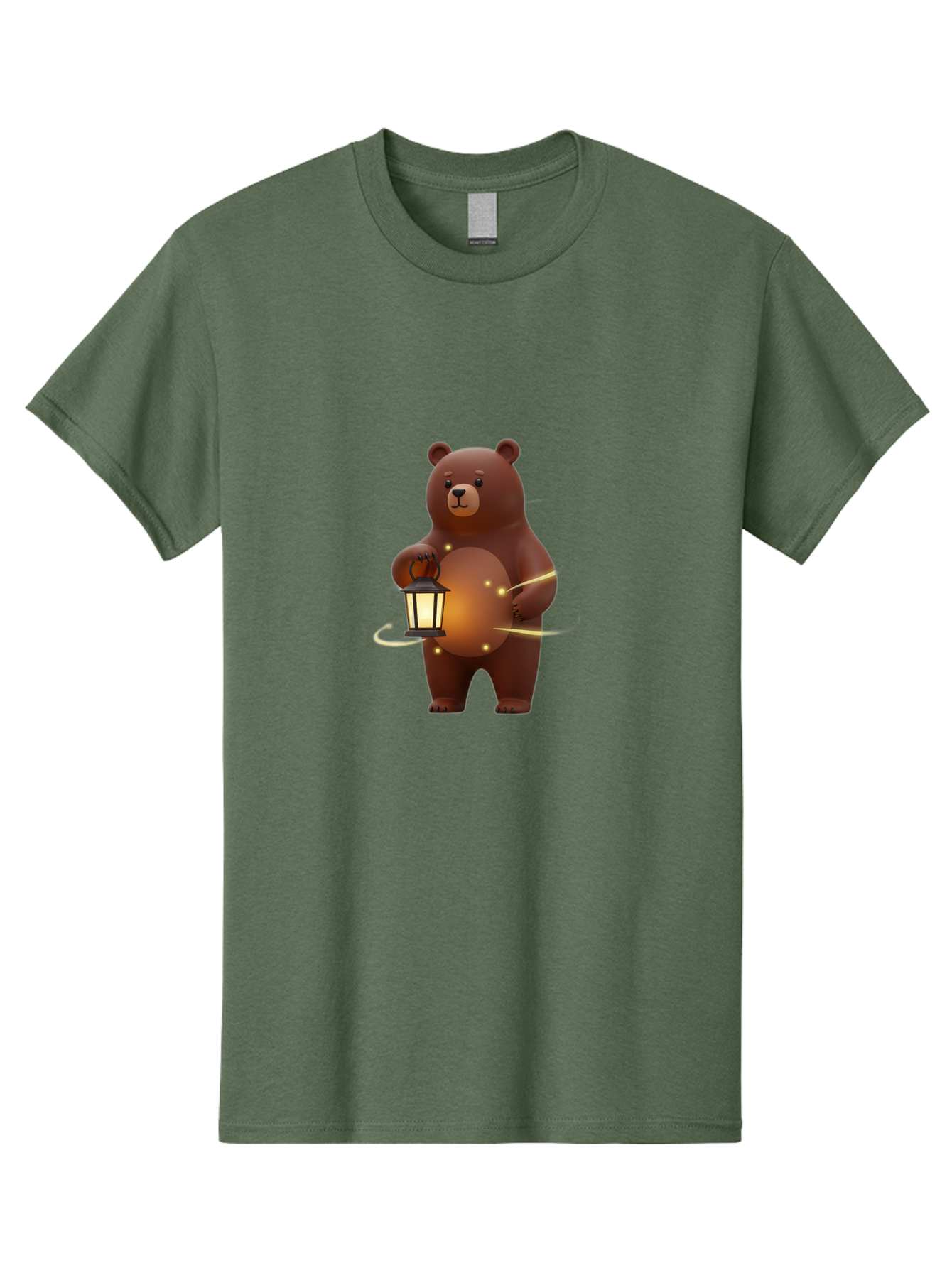 Brown-Bear-Lantern Men'S Graphic Tee, 100% Cotton, Comfortable Casual Summer Wear, Machine Washable, Vintage Camera, Old Camera, Antique Camera, Black Camera, Classic Photography, Photography Equipment, Nostalgic Device, Film Camera, Bae923