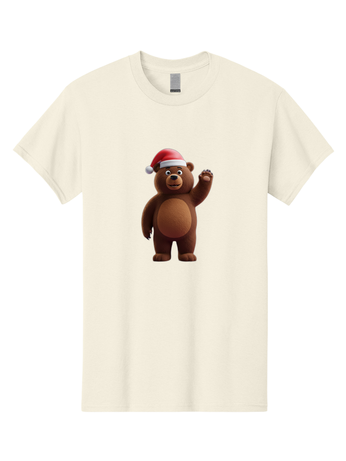 Brown-Bear-Santa-Hat-1 Men'S Graphic Tee, 100% Cotton, Comfortable Casual Summer Wear, Machine Washable, Vintage Camera, Old Camera, Antique Camera, Black Camera, Classic Photography, Photography Equipment, Nostalgic Device, Film Camera, Bae924