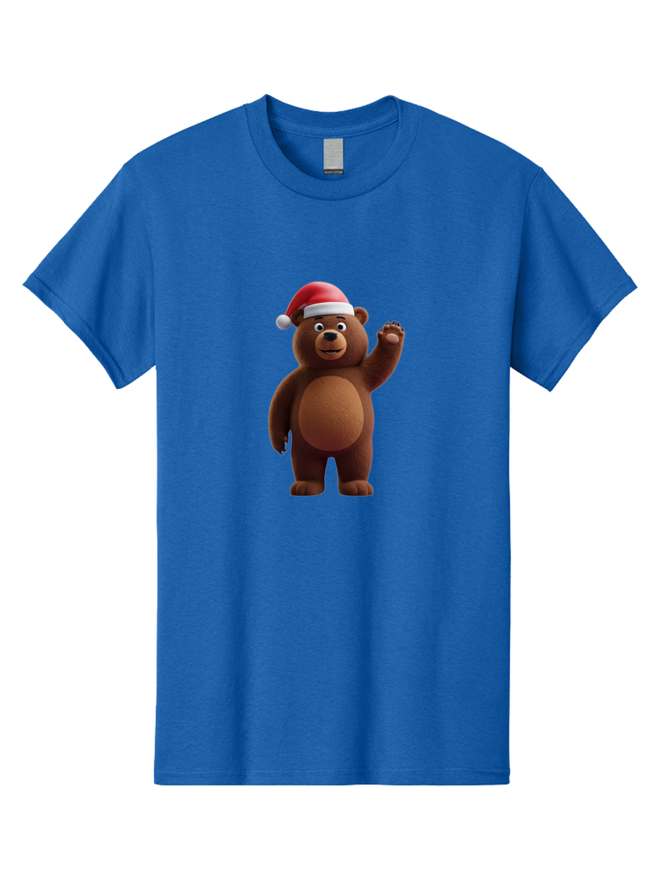Brown-Bear-Santa-Hat-1 Men'S Graphic Tee, 100% Cotton, Comfortable Casual Summer Wear, Machine Washable, Vintage Camera, Old Camera, Antique Camera, Black Camera, Classic Photography, Photography Equipment, Nostalgic Device, Film Camera, Bae924