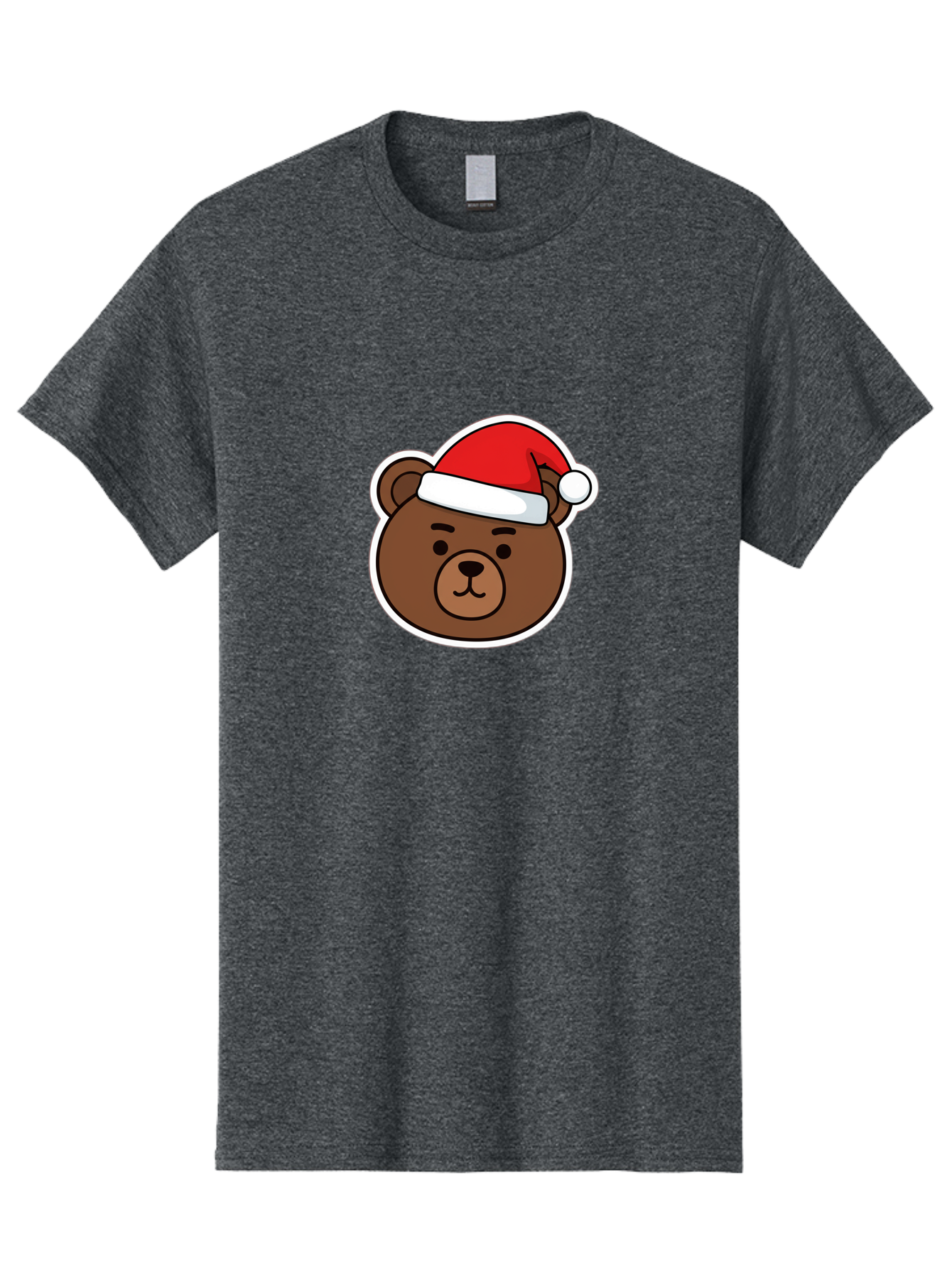 Brown-Bear-Wearing-Christmas-Hat Men'S Graphic Tee, 100% Cotton, Comfortable Casual Summer Wear, Machine Washable, Vintage Camera, Old Camera, Antique Camera, Black Camera, Classic Photography, Photography Equipment, Nostalgic Device, Bae926
