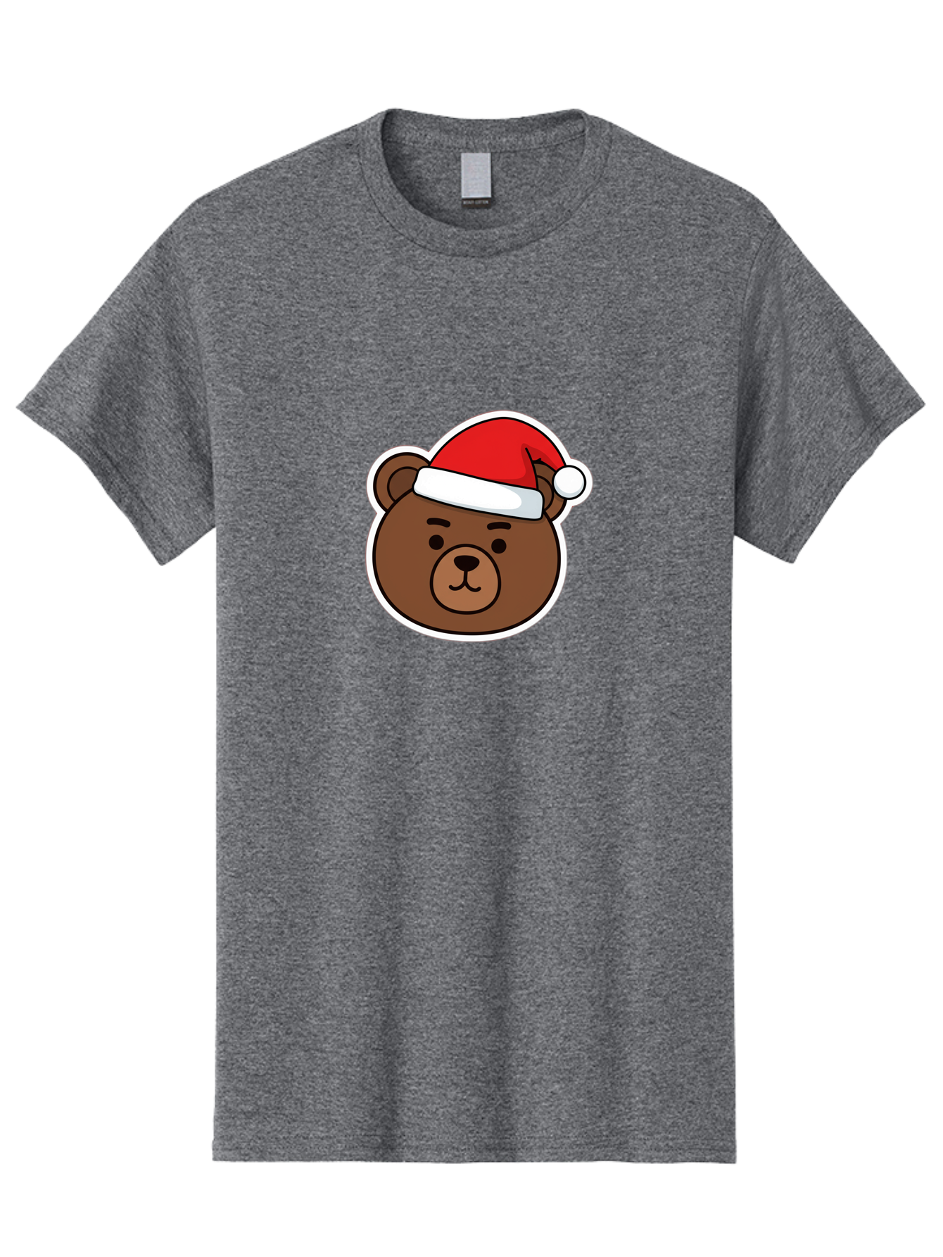 Brown-Bear-Wearing-Christmas-Hat Men'S Graphic Tee, 100% Cotton, Comfortable Casual Summer Wear, Machine Washable, Vintage Camera, Old Camera, Antique Camera, Black Camera, Classic Photography, Photography Equipment, Nostalgic Device, Bae926