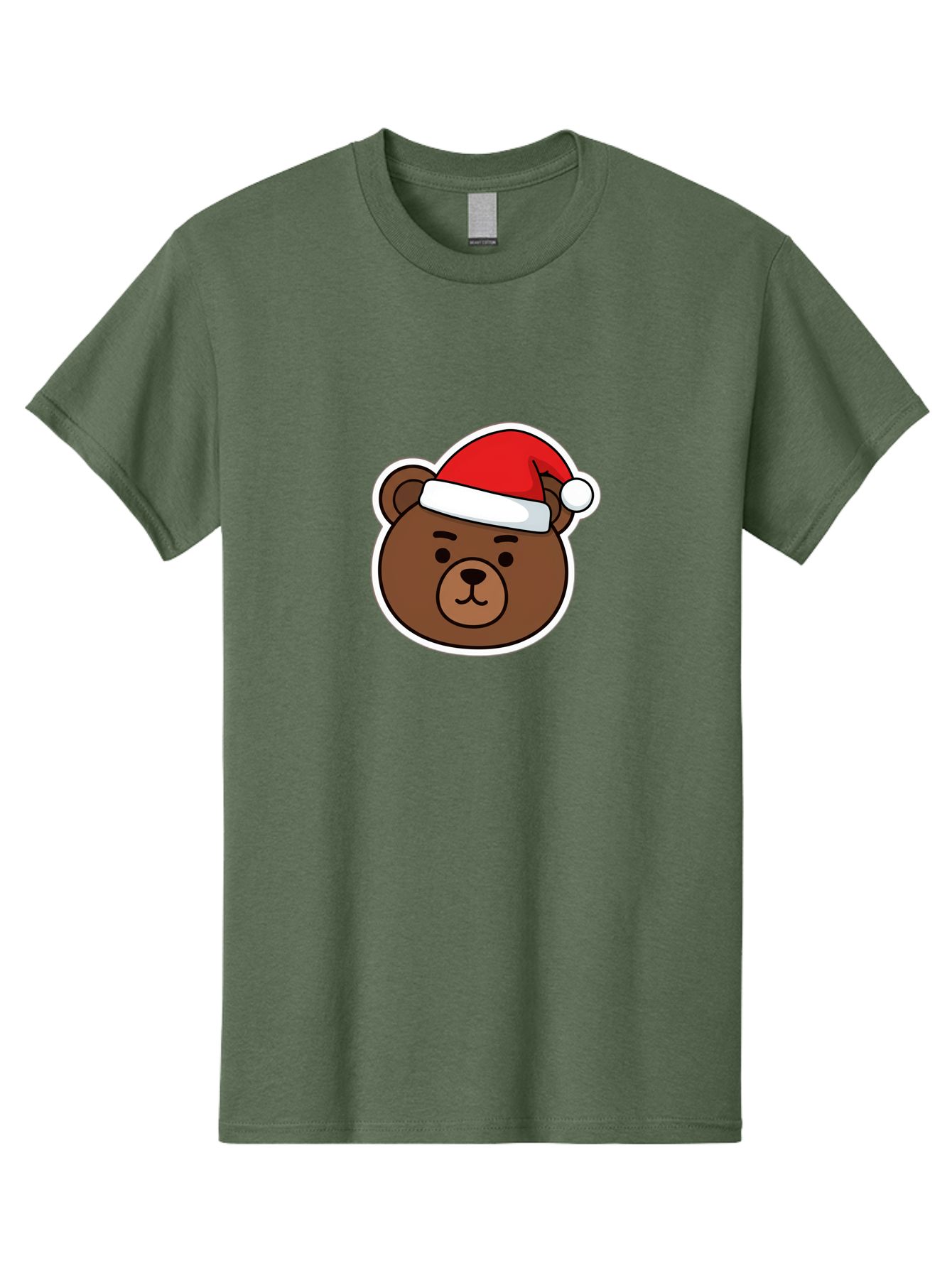Brown-Bear-Wearing-Christmas-Hat Men'S Graphic Tee, 100% Cotton, Comfortable Casual Summer Wear, Machine Washable, Vintage Camera, Old Camera, Antique Camera, Black Camera, Classic Photography, Photography Equipment, Nostalgic Device, Bae926