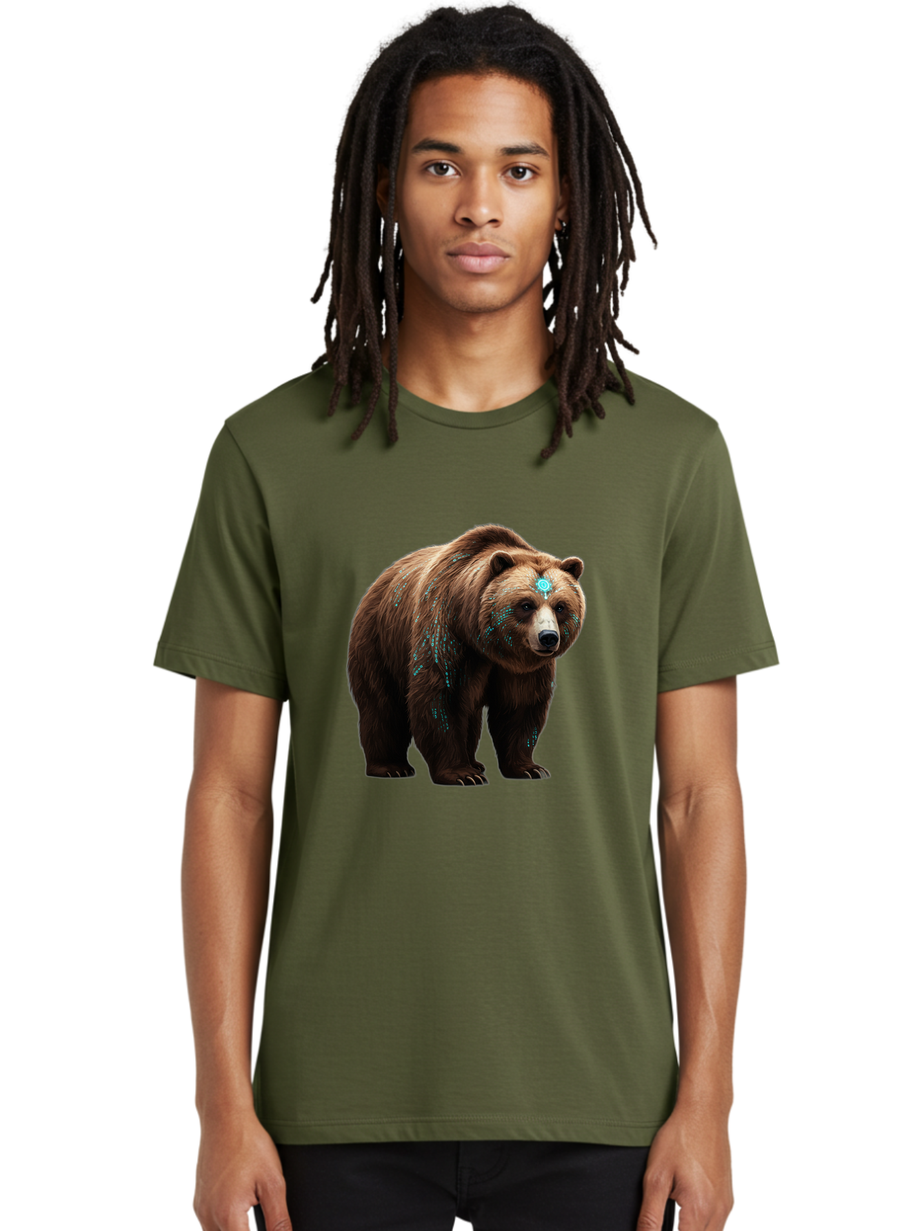 Brown-Bear-With-Blue-Markings Men'S Graphic Tee, 100% Cotton, Comfortable Casual Summer Wear, Machine Washable, Vintage Camera, Old Camera, Antique Camera, Black Camera, Classic Photography, Photography Equipment, Nostalgic Device, Bae927