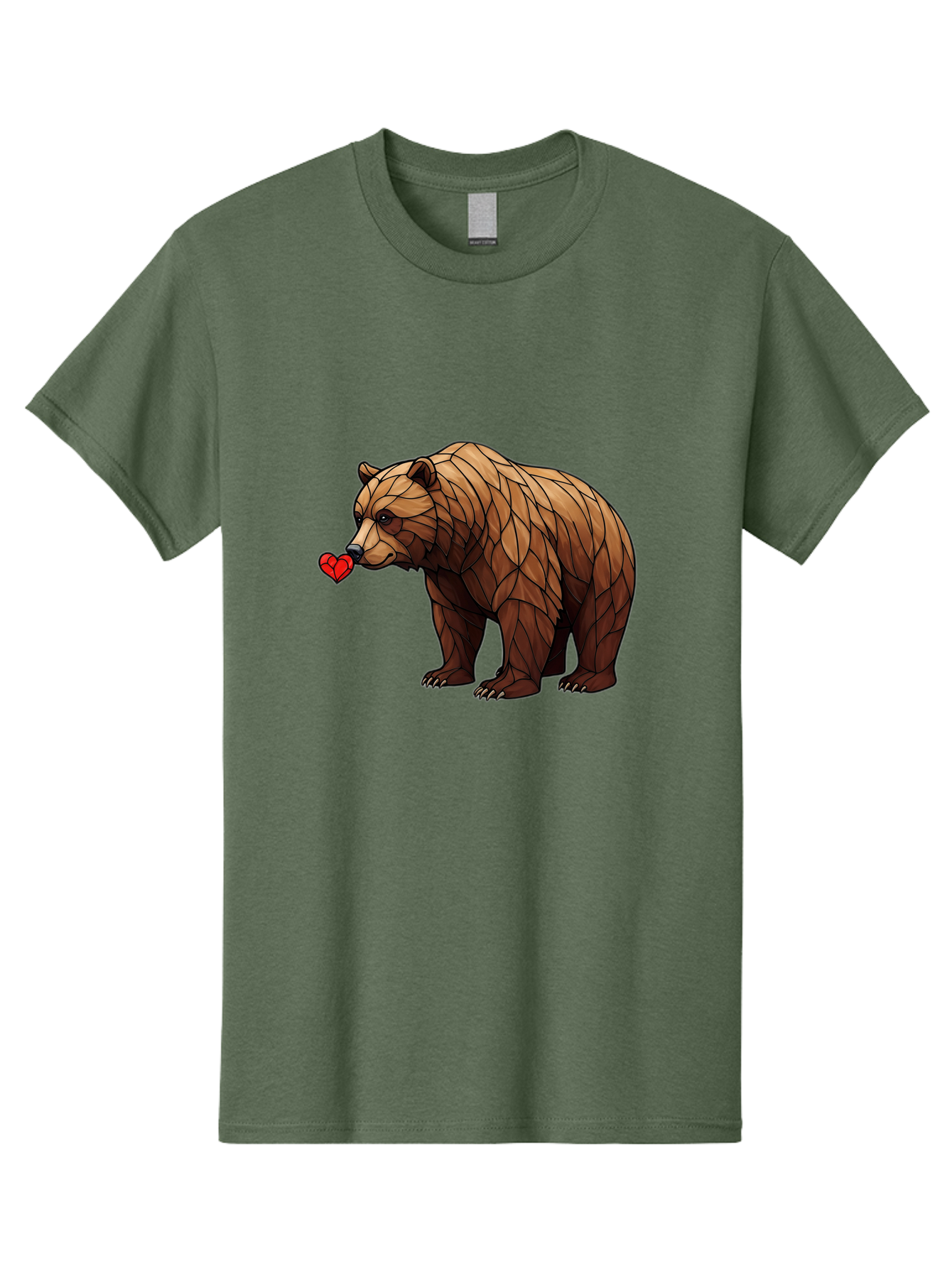Brown-Bear-With-Heart Men'S Graphic Tee, 100% Cotton, Comfortable Casual Summer Wear, Machine Washable, Vintage Camera, Old Camera, Antique Camera, Black Camera, Classic Photography, Photography Equipment, Nostalgic Device, Film Camera, Bae929