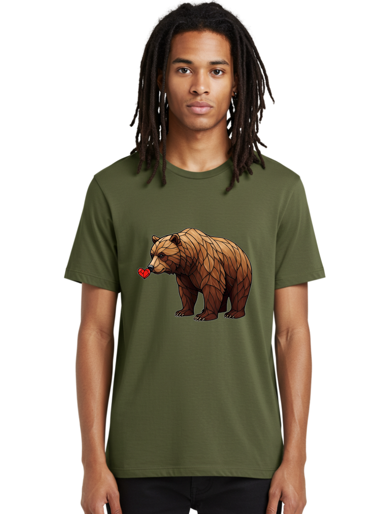 Brown-Bear-With-Heart Men'S Graphic Tee, 100% Cotton, Comfortable Casual Summer Wear, Machine Washable, Vintage Camera, Old Camera, Antique Camera, Black Camera, Classic Photography, Photography Equipment, Nostalgic Device, Film Camera, Bae929