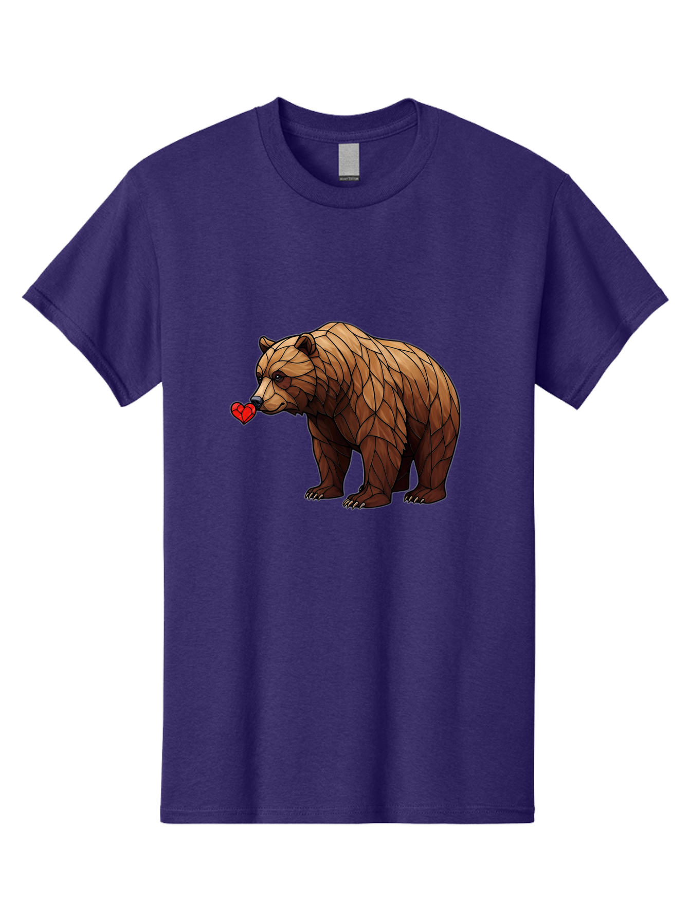 Brown-Bear-With-Heart Men'S Graphic Tee, 100% Cotton, Comfortable Casual Summer Wear, Machine Washable, Vintage Camera, Old Camera, Antique Camera, Black Camera, Classic Photography, Photography Equipment, Nostalgic Device, Film Camera, Bae929