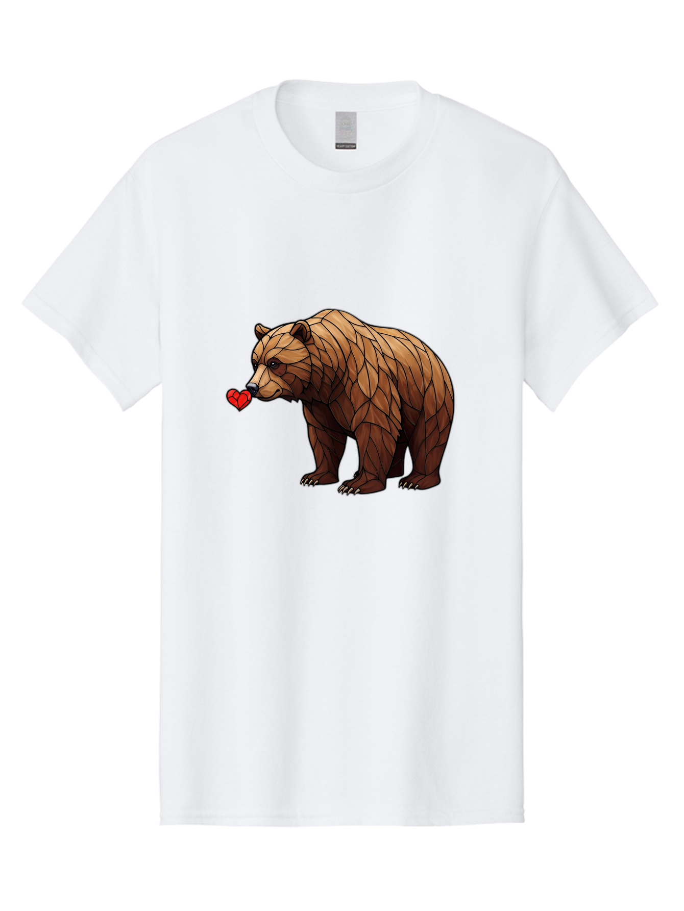 Brown-Bear-With-Heart Men'S Graphic Tee, 100% Cotton, Comfortable Casual Summer Wear, Machine Washable, Vintage Camera, Old Camera, Antique Camera, Black Camera, Classic Photography, Photography Equipment, Nostalgic Device, Film Camera, Bae929