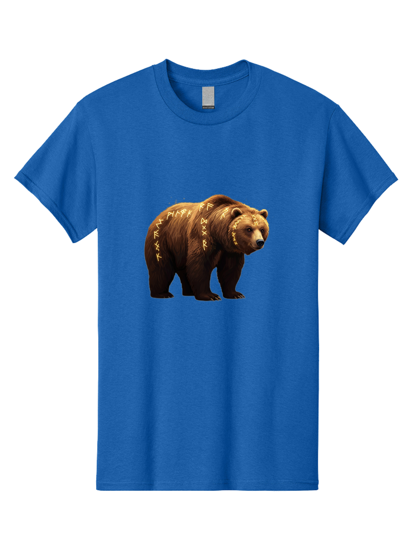 Brown-Bear-With-Runic-Symbols Men'S Graphic Tee, 100% Cotton, Comfortable Casual Summer Wear, Machine Washable, Vintage Camera, Old Camera, Antique Camera, Black Camera, Classic Photography, Photography Equipment, Nostalgic Device, Bae931