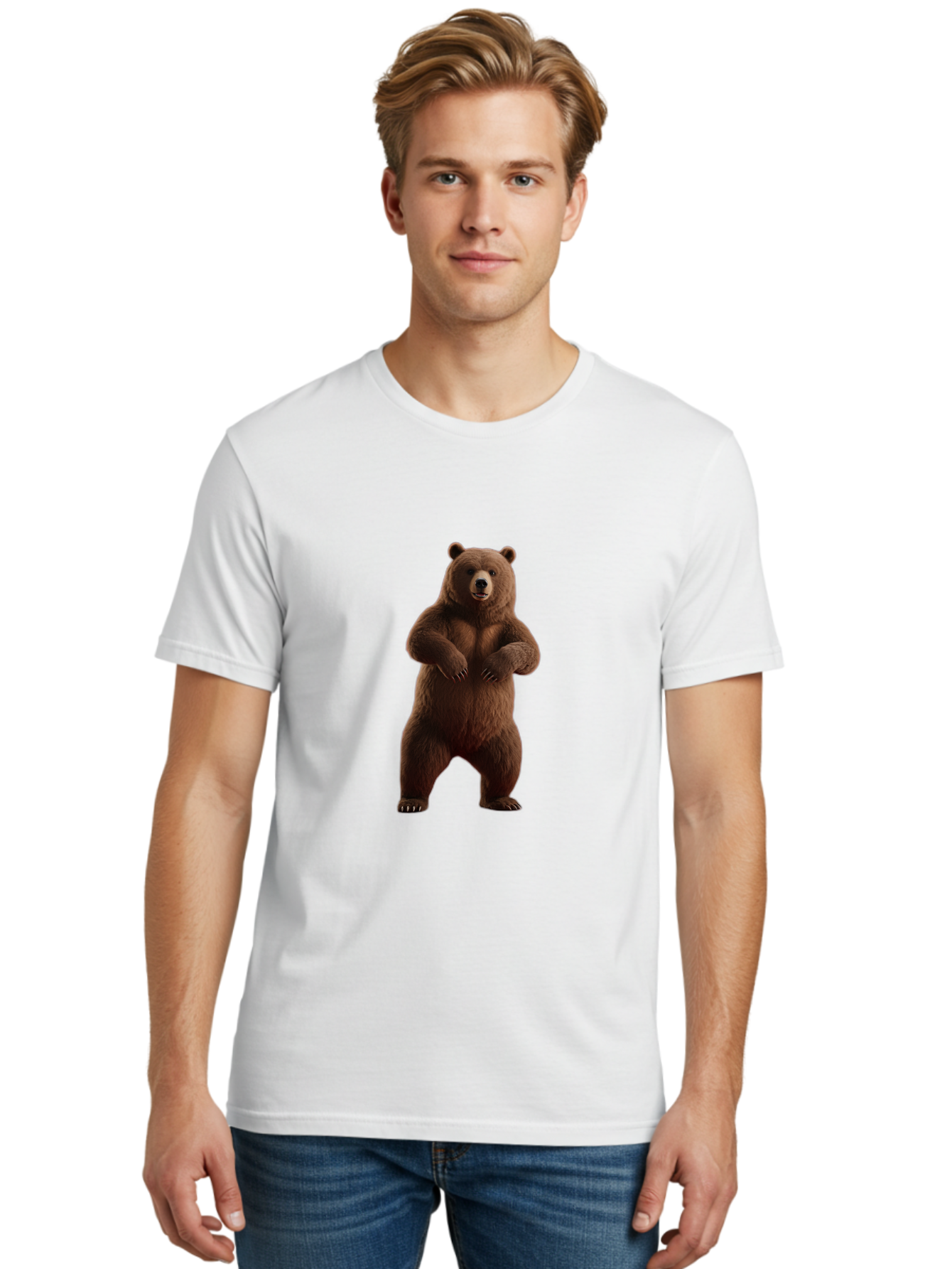Brown-Bear Men'S Graphic Tee, 100% Cotton, Comfortable Casual Summer Wear, Machine Washable, Vintage Camera, Old Camera, Antique Camera, Black Camera, Classic Photography, Photography Equipment, Nostalgic Device, Film Camera, Camera Art Bae933