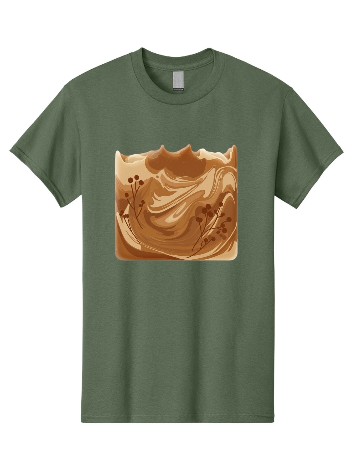 Brown-Swirl-Soap Men'S Graphic Tee, 100% Cotton, Comfortable Casual Summer Wear, Machine Washable, Vintage Camera, Old Camera, Antique Camera, Black Camera, Classic Photography, Photography Equipment, Nostalgic Device, Film Camera, Camera Art Bae934