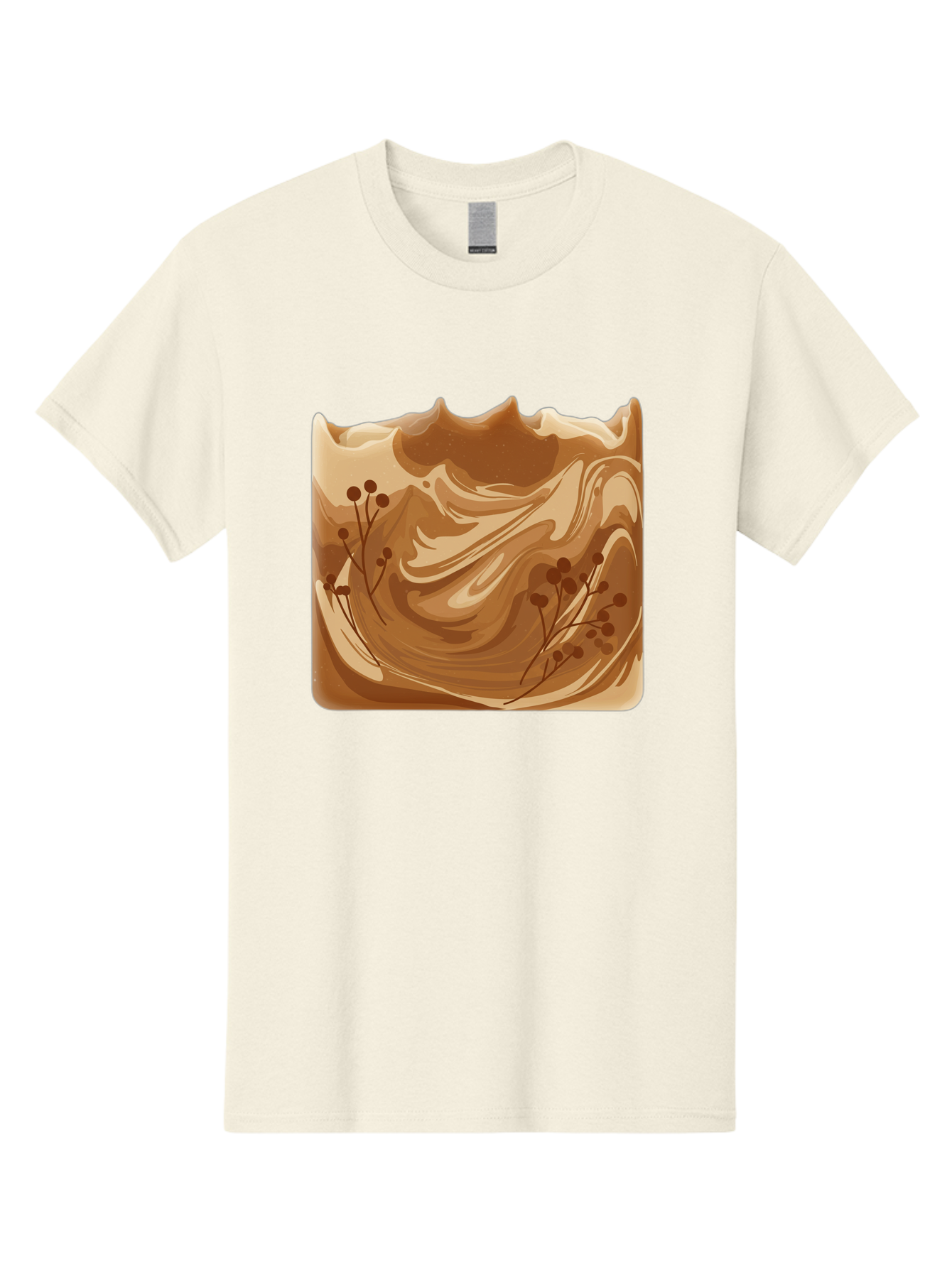 Brown-Swirl-Soap Men'S Graphic Tee, 100% Cotton, Comfortable Casual Summer Wear, Machine Washable, Vintage Camera, Old Camera, Antique Camera, Black Camera, Classic Photography, Photography Equipment, Nostalgic Device, Film Camera, Camera Art Bae934