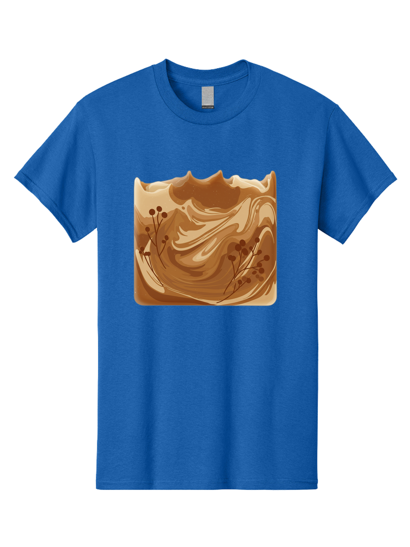 Brown-Swirl-Soap Men'S Graphic Tee, 100% Cotton, Comfortable Casual Summer Wear, Machine Washable, Vintage Camera, Old Camera, Antique Camera, Black Camera, Classic Photography, Photography Equipment, Nostalgic Device, Film Camera, Camera Art Bae934