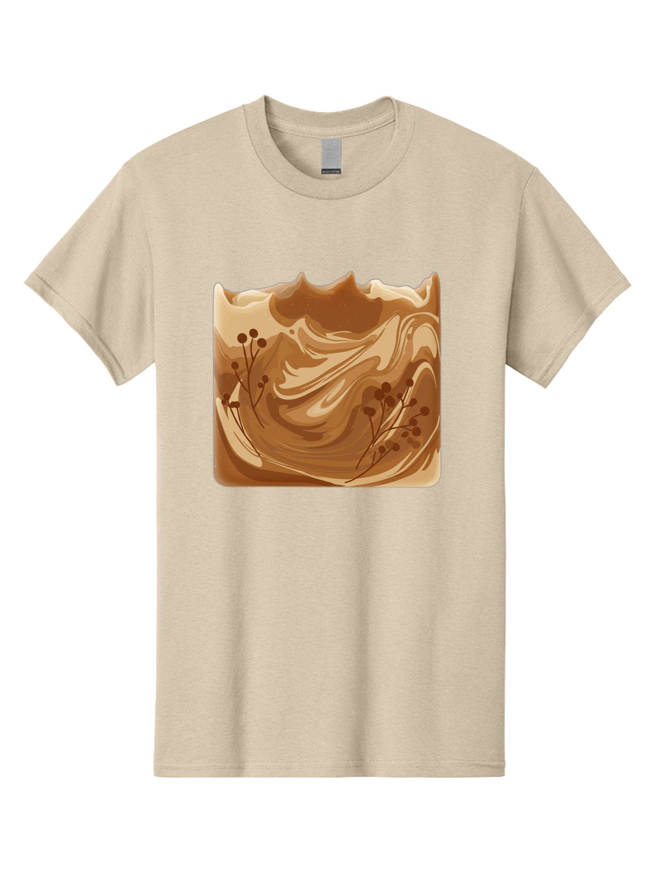 Brown-Swirl-Soap Men'S Graphic Tee, 100% Cotton, Comfortable Casual Summer Wear, Machine Washable, Vintage Camera, Old Camera, Antique Camera, Black Camera, Classic Photography, Photography Equipment, Nostalgic Device, Film Camera, Camera Art Bae934