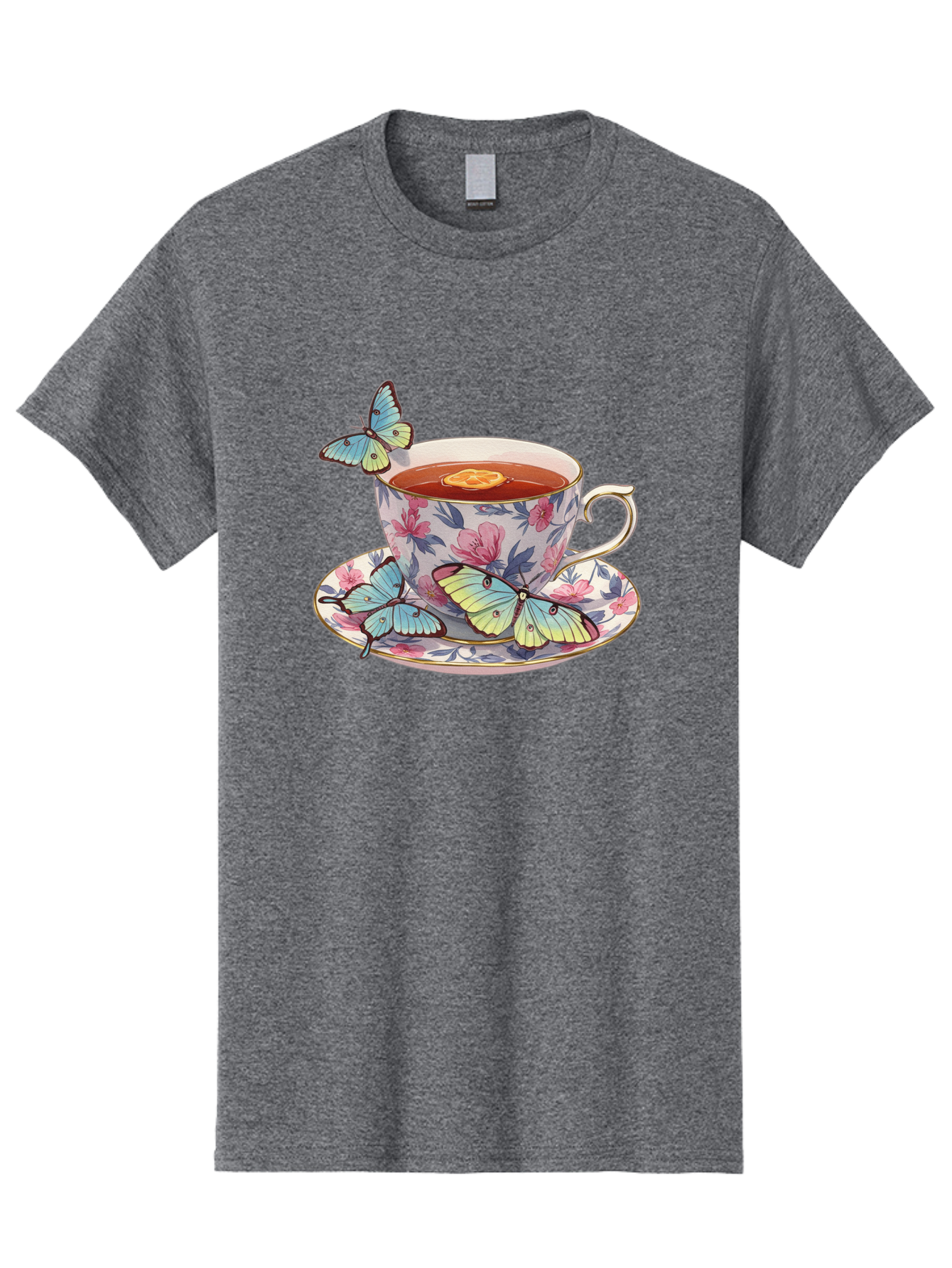 Butterfly-Tea Men'S Graphic Tee, 100% Cotton, Comfortable Casual Summer Wear, Machine Washable, Vintage Camera, Old Camera, Antique Camera, Black Camera, Classic Photography, Photography Equipment, Nostalgic Device, Film Camera, Camera Art Bae943