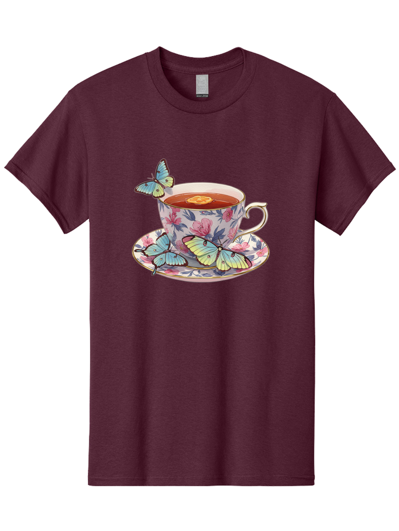 Butterfly-Tea Men'S Graphic Tee, 100% Cotton, Comfortable Casual Summer Wear, Machine Washable, Vintage Camera, Old Camera, Antique Camera, Black Camera, Classic Photography, Photography Equipment, Nostalgic Device, Film Camera, Camera Art Bae943
