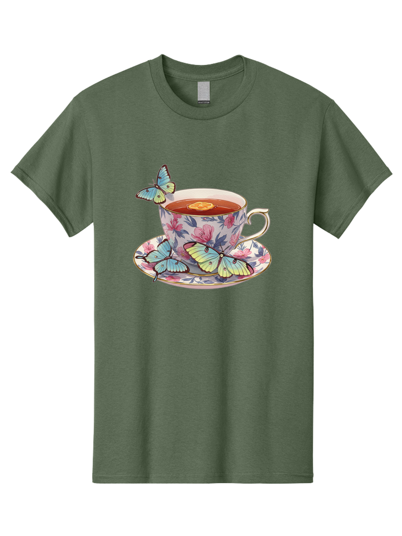 Butterfly-Tea Men'S Graphic Tee, 100% Cotton, Comfortable Casual Summer Wear, Machine Washable, Vintage Camera, Old Camera, Antique Camera, Black Camera, Classic Photography, Photography Equipment, Nostalgic Device, Film Camera, Camera Art Bae943