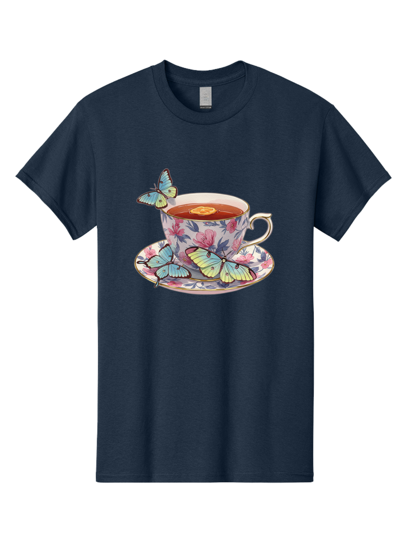 Butterfly-Tea Men'S Graphic Tee, 100% Cotton, Comfortable Casual Summer Wear, Machine Washable, Vintage Camera, Old Camera, Antique Camera, Black Camera, Classic Photography, Photography Equipment, Nostalgic Device, Film Camera, Camera Art Bae943