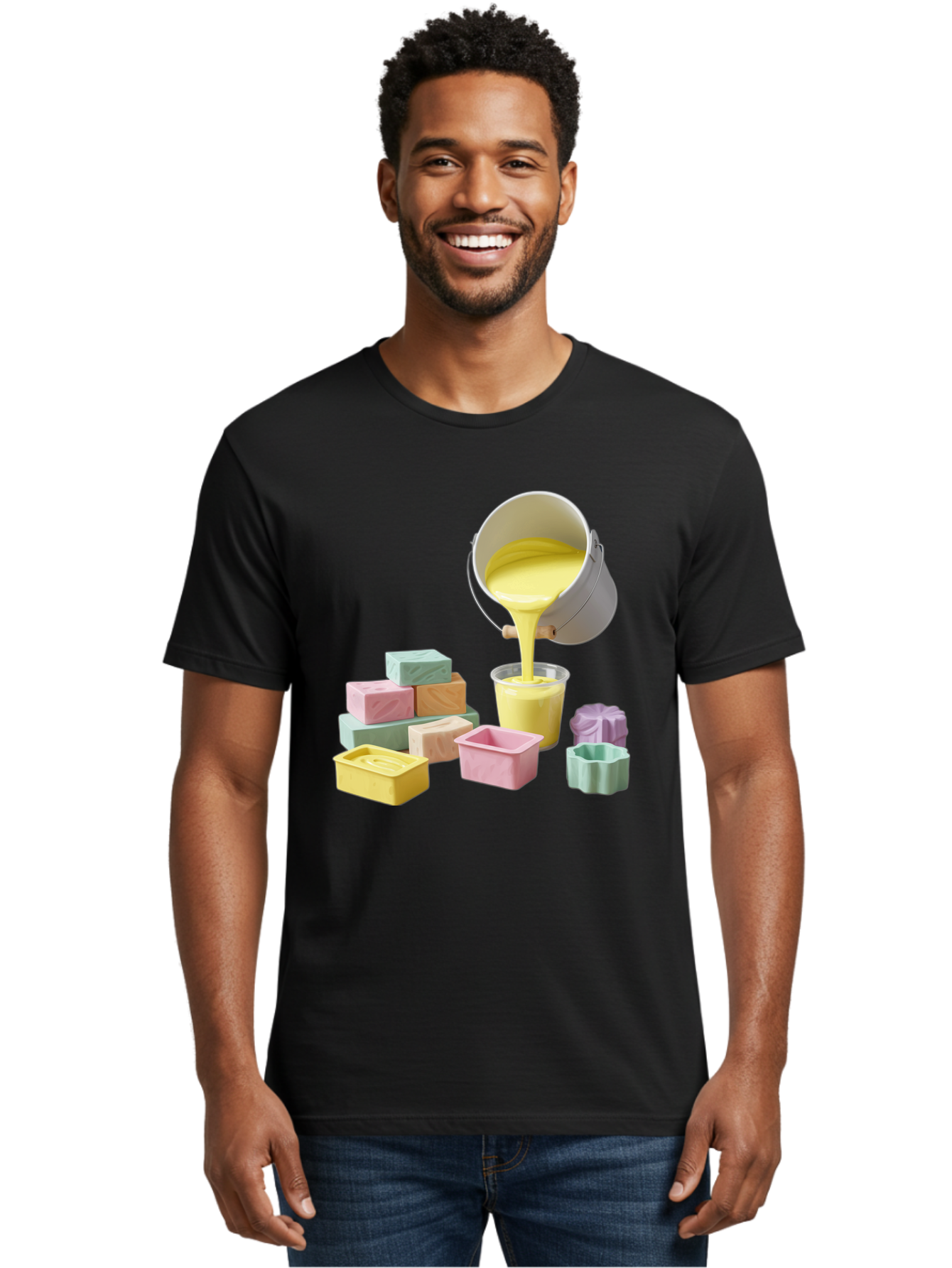 Candle-Pouring Men'S Graphic Tee, 100% Cotton, Comfortable Casual Summer Wear, Machine Washable, Vintage Camera, Old Camera, Antique Camera, Black Camera, Classic Photography, Photography Equipment, Nostalgic Device, Film Camera, Camera Art Bae945