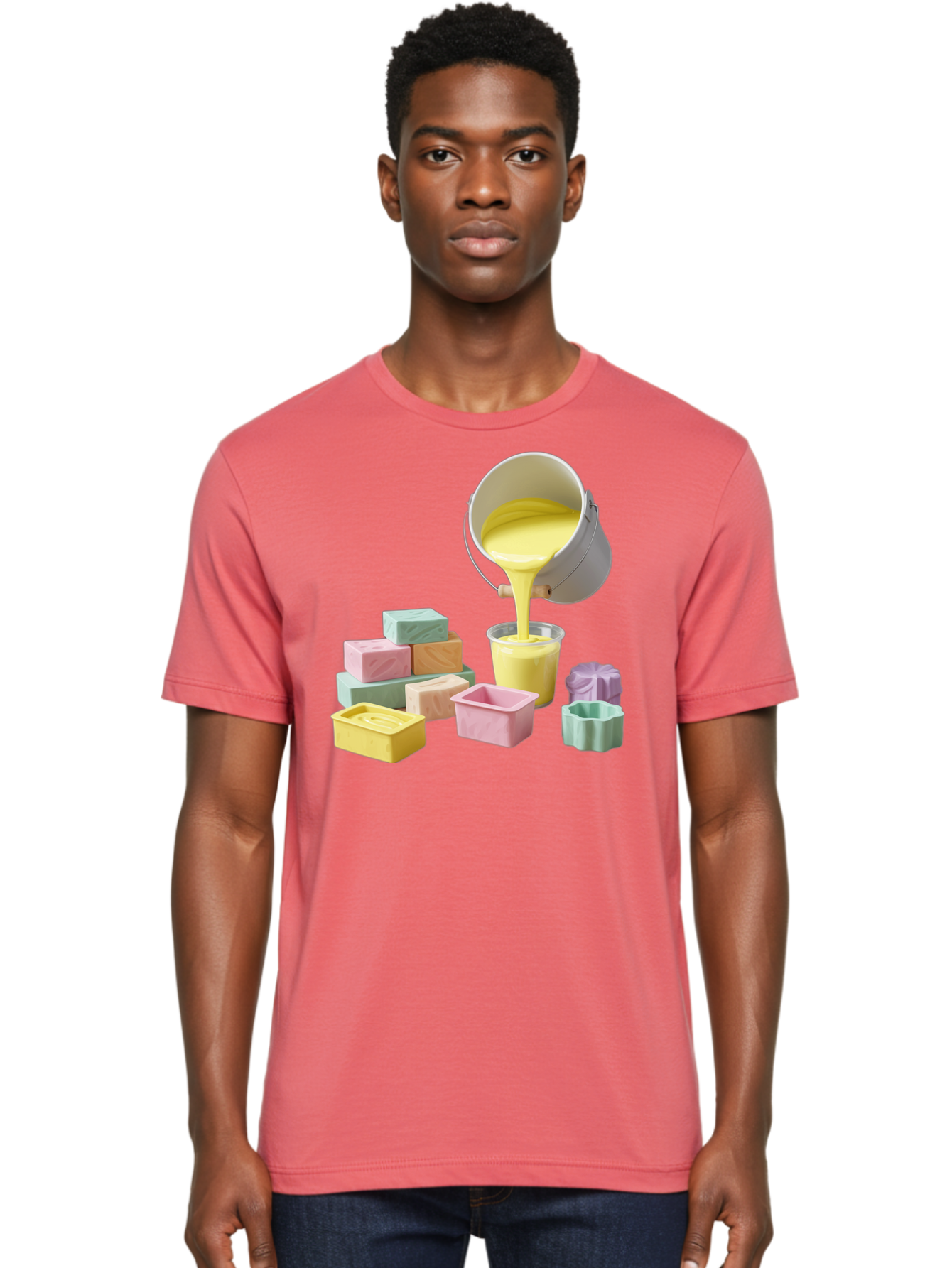 Candle-Pouring Men'S Graphic Tee, 100% Cotton, Comfortable Casual Summer Wear, Machine Washable, Vintage Camera, Old Camera, Antique Camera, Black Camera, Classic Photography, Photography Equipment, Nostalgic Device, Film Camera, Camera Art Bae945