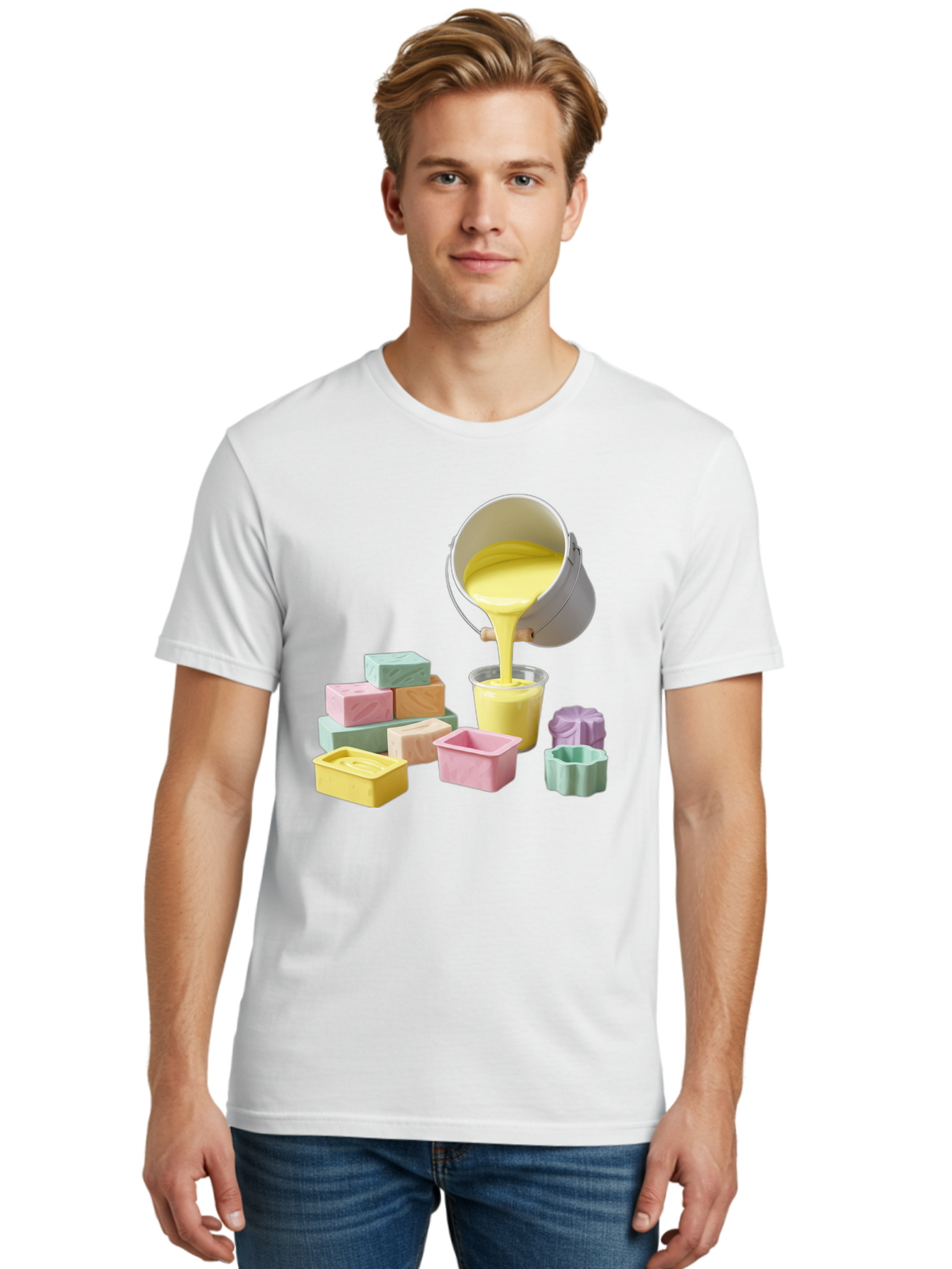 Candle-Pouring Men'S Graphic Tee, 100% Cotton, Comfortable Casual Summer Wear, Machine Washable, Vintage Camera, Old Camera, Antique Camera, Black Camera, Classic Photography, Photography Equipment, Nostalgic Device, Film Camera, Camera Art Bae945