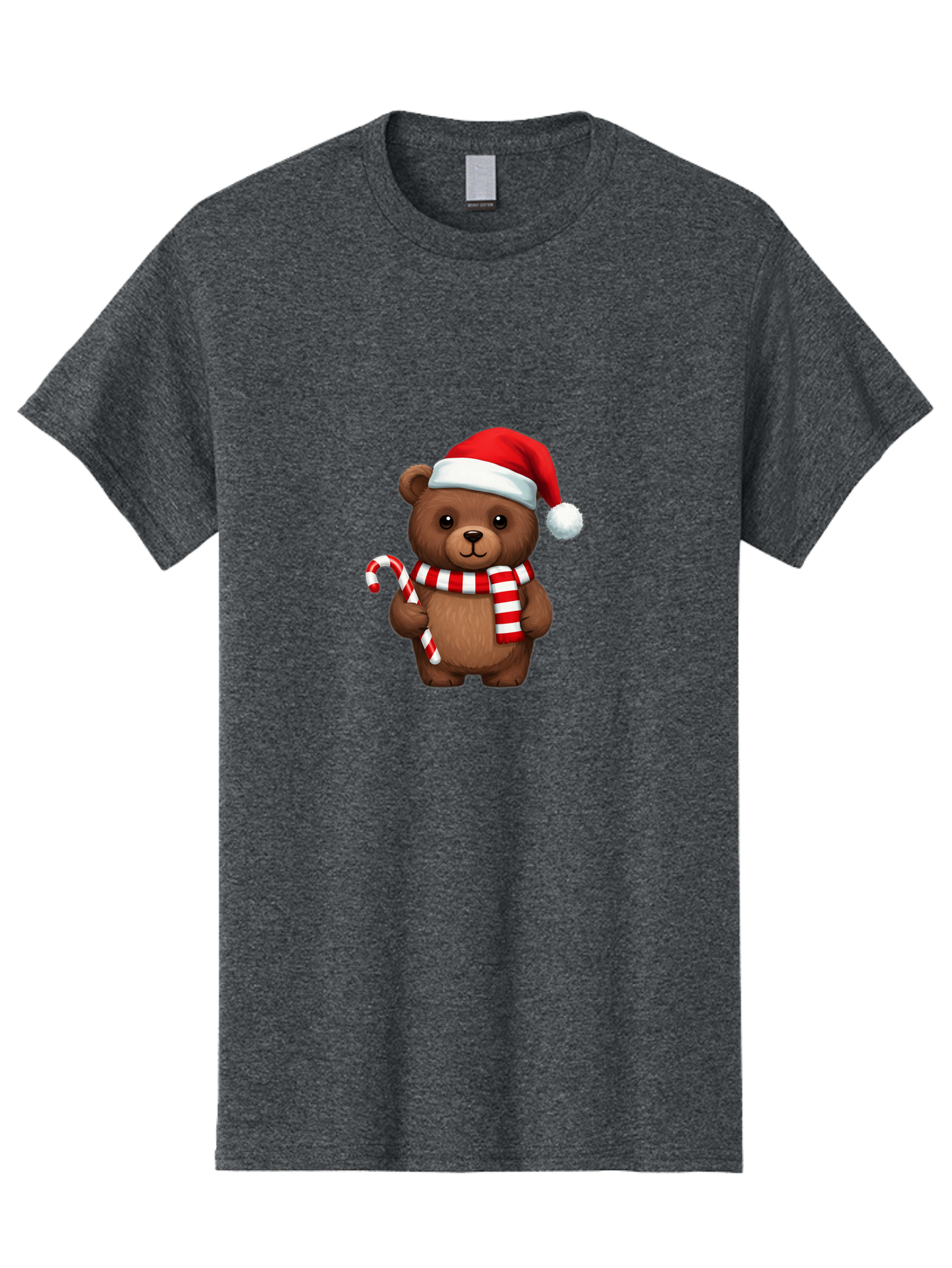 Candy-Cane-Bear Men'S Graphic Tee, 100% Cotton, Comfortable Casual Summer Wear, Machine Washable, Vintage Camera, Old Camera, Antique Camera, Black Camera, Classic Photography, Photography Equipment, Nostalgic Device, Film Camera, Camera Art Bae946