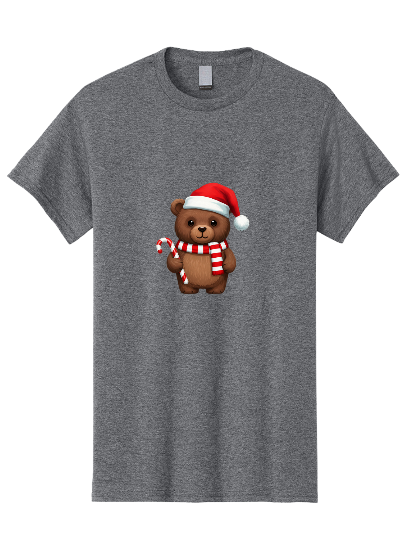 Candy-Cane-Bear Men'S Graphic Tee, 100% Cotton, Comfortable Casual Summer Wear, Machine Washable, Vintage Camera, Old Camera, Antique Camera, Black Camera, Classic Photography, Photography Equipment, Nostalgic Device, Film Camera, Camera Art Bae946