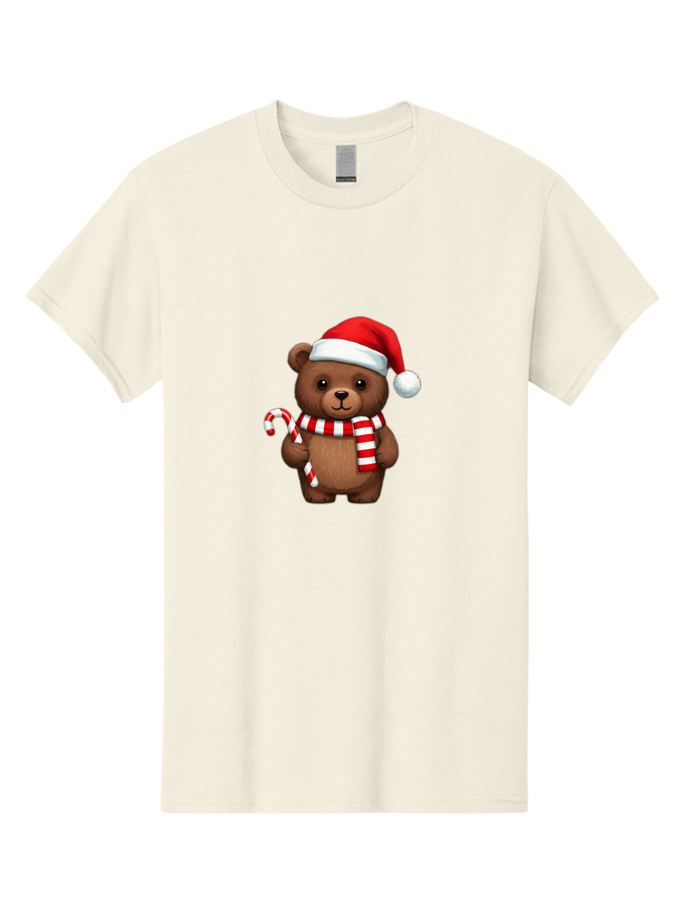 Candy-Cane-Bear Men'S Graphic Tee, 100% Cotton, Comfortable Casual Summer Wear, Machine Washable, Vintage Camera, Old Camera, Antique Camera, Black Camera, Classic Photography, Photography Equipment, Nostalgic Device, Film Camera, Camera Art Bae946