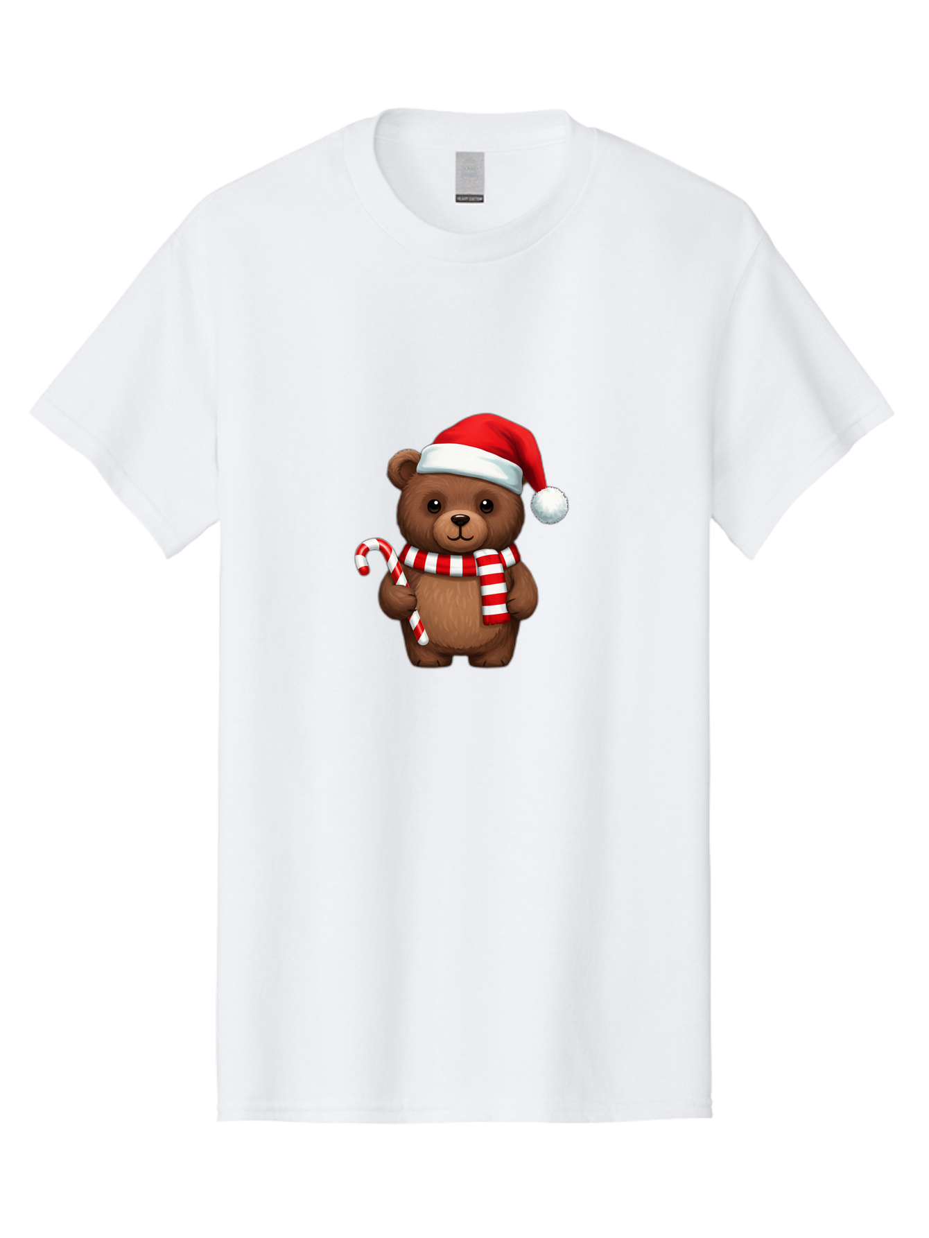 Candy-Cane-Bear Men'S Graphic Tee, 100% Cotton, Comfortable Casual Summer Wear, Machine Washable, Vintage Camera, Old Camera, Antique Camera, Black Camera, Classic Photography, Photography Equipment, Nostalgic Device, Film Camera, Camera Art Bae946