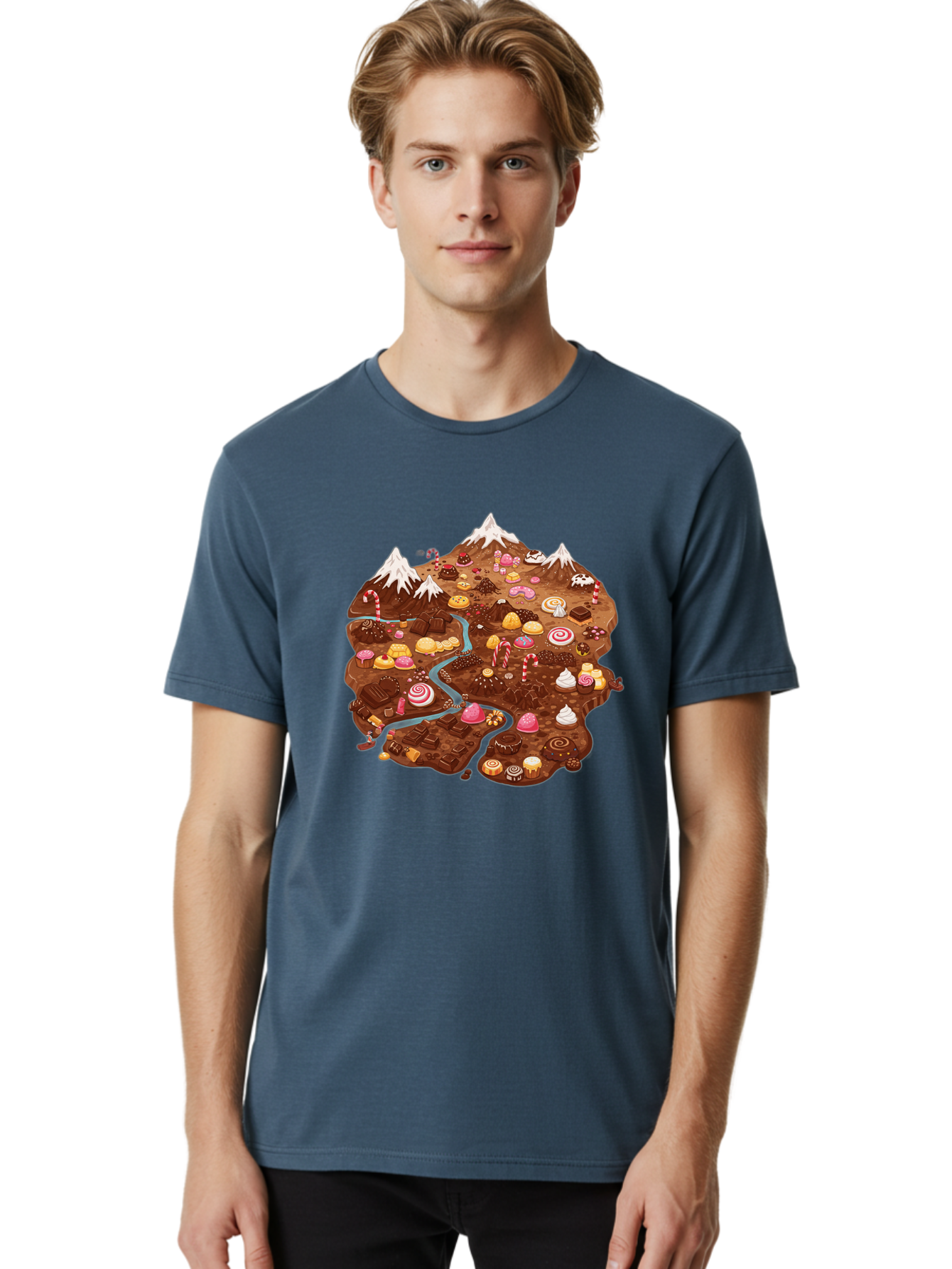 Candy-Land Men'S Graphic Tee, 100% Cotton, Comfortable Casual Summer Wear, Machine Washable, Vintage Camera, Old Camera, Antique Camera, Black Camera, Classic Photography, Photography Equipment, Nostalgic Device, Film Camera, Camera Art Bae947