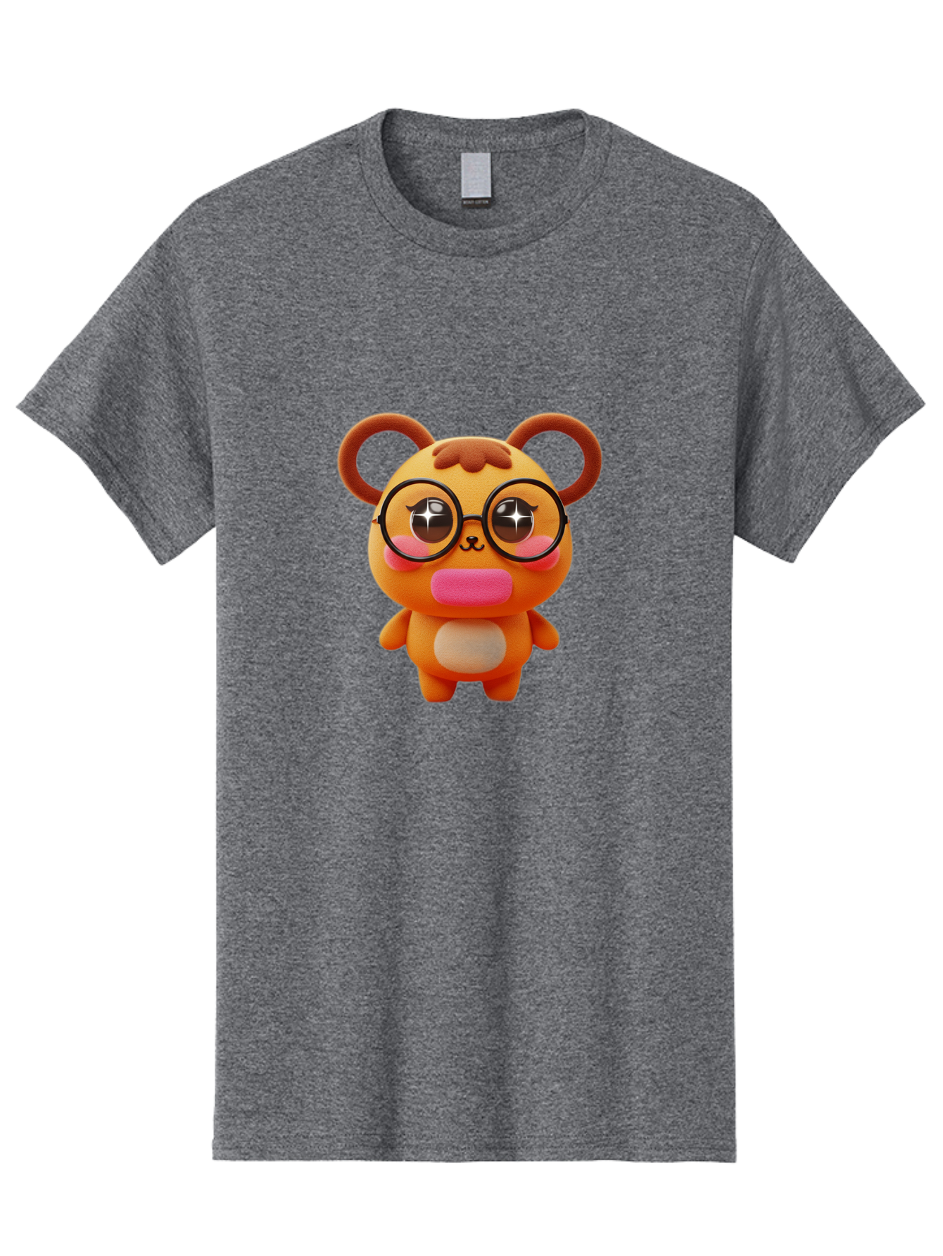 Cartoon-Bear Men'S Graphic Tee, 100% Cotton, Comfortable Casual Summer Wear, Machine Washable, Vintage Camera, Old Camera, Antique Camera, Black Camera, Classic Photography, Photography Equipment, Nostalgic Device, Film Camera, Camera Art Bae949