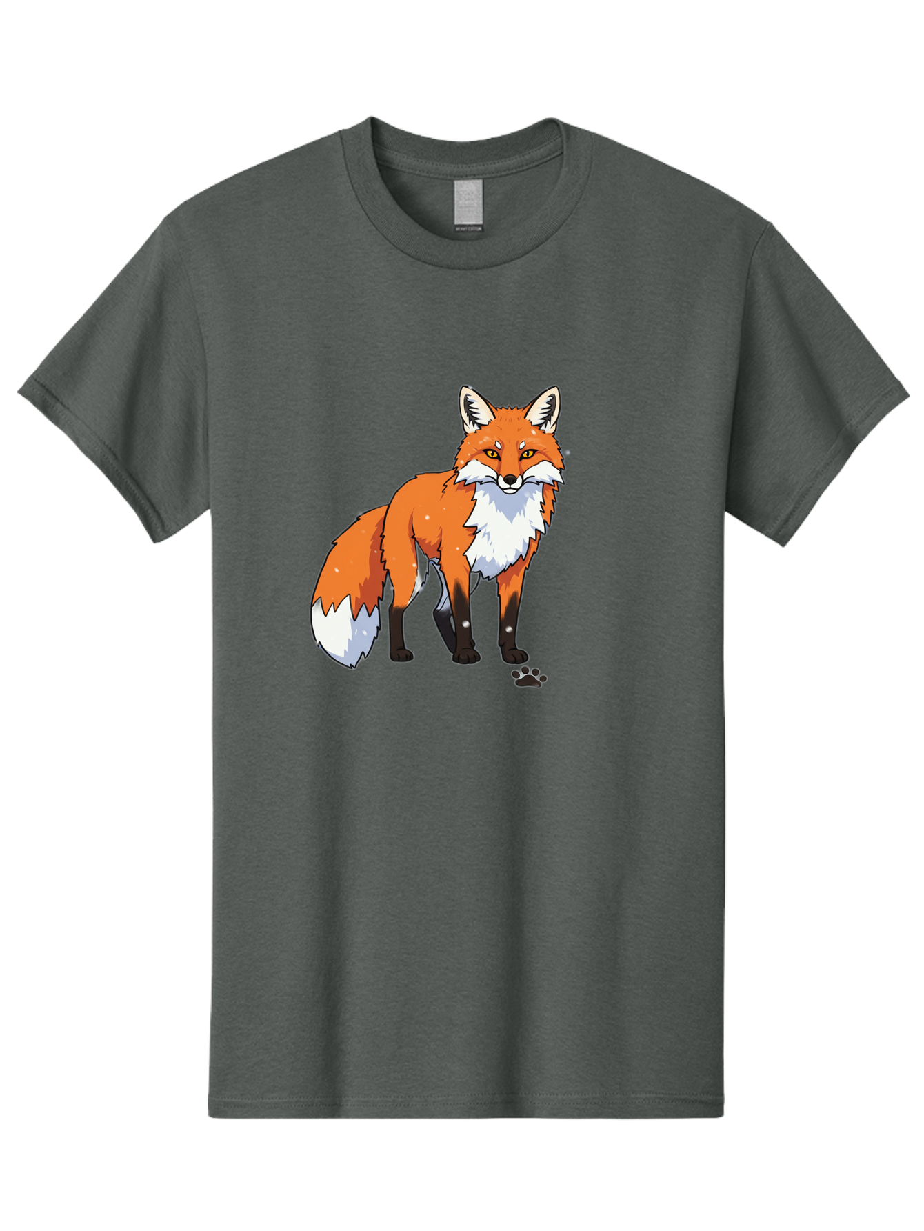 Cartoon-Fox-1 Men'S Graphic Tee, 100% Cotton, Comfortable Casual Summer Wear, Machine Washable, Vintage Camera, Old Camera, Antique Camera, Black Camera, Classic Photography, Photography Equipment, Nostalgic Device, Film Camera, Camera Art Bae950