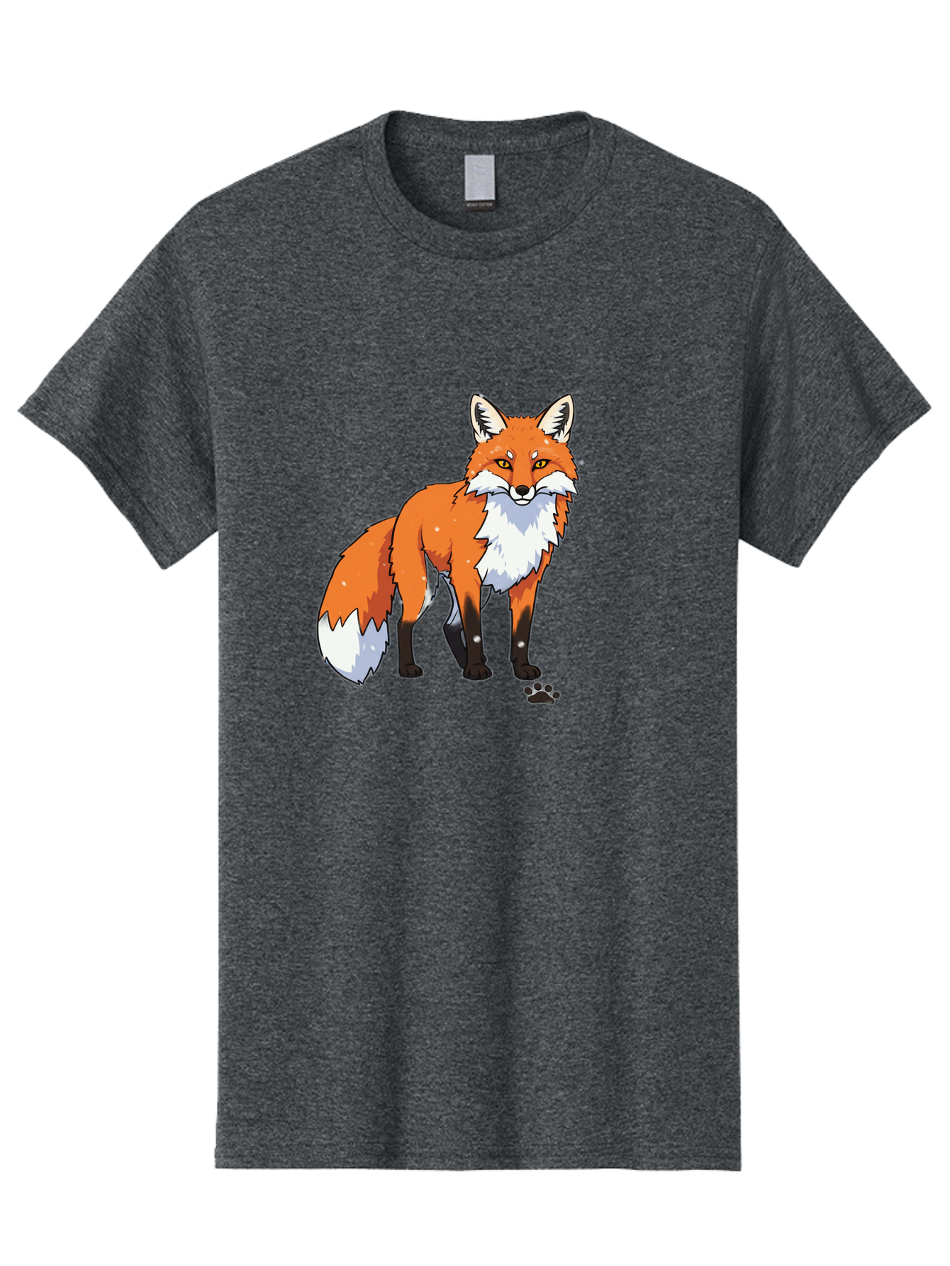 Cartoon-Fox-1 Men'S Graphic Tee, 100% Cotton, Comfortable Casual Summer Wear, Machine Washable, Vintage Camera, Old Camera, Antique Camera, Black Camera, Classic Photography, Photography Equipment, Nostalgic Device, Film Camera, Camera Art Bae950