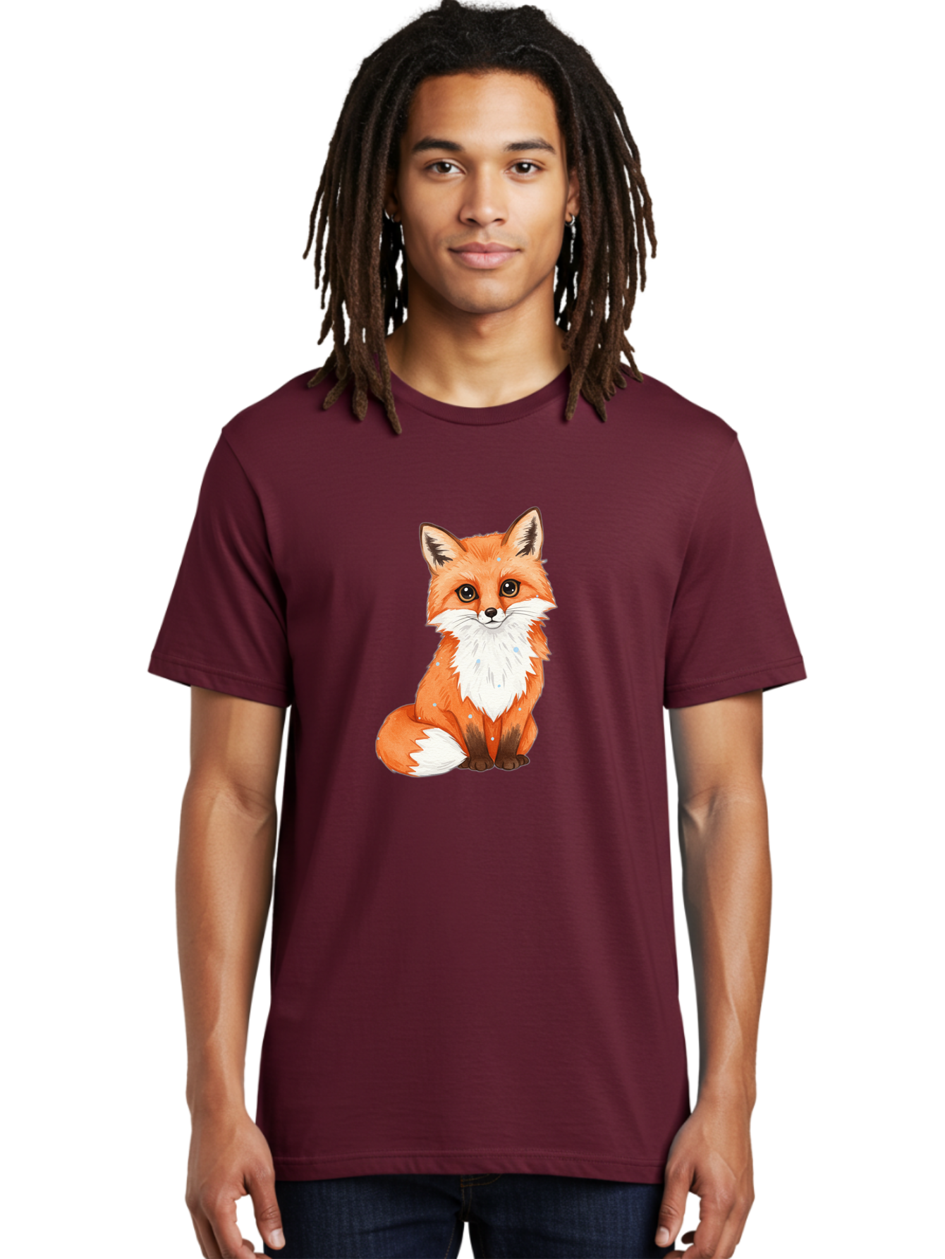 Cartoon-Fox-2 Men'S Graphic Tee, 100% Cotton, Comfortable Casual Summer Wear, Machine Washable, Vintage Camera, Old Camera, Antique Camera, Black Camera, Classic Photography, Photography Equipment, Nostalgic Device, Film Camera, Camera Art Bae951