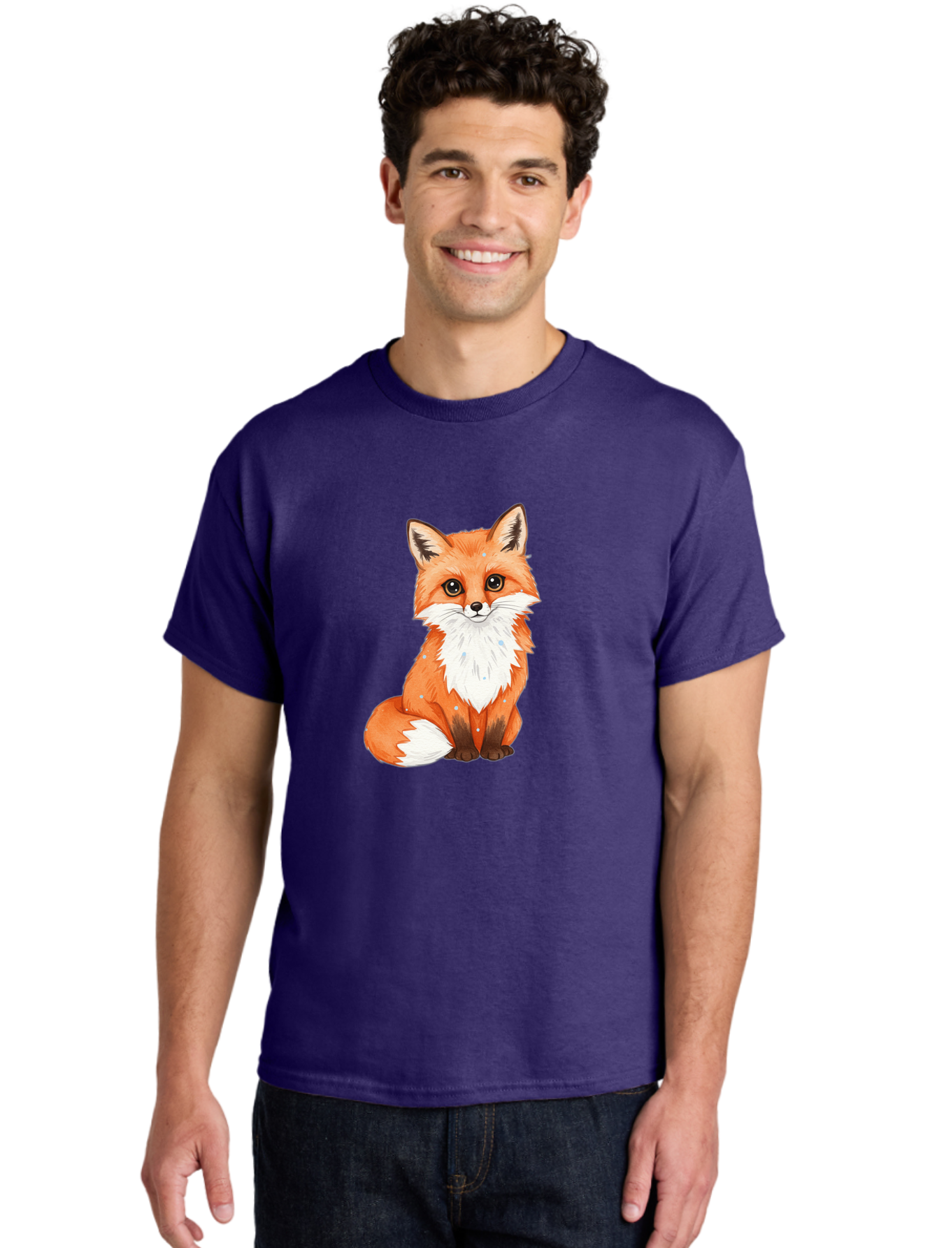 Cartoon-Fox-2 Men'S Graphic Tee, 100% Cotton, Comfortable Casual Summer Wear, Machine Washable, Vintage Camera, Old Camera, Antique Camera, Black Camera, Classic Photography, Photography Equipment, Nostalgic Device, Film Camera, Camera Art Bae951