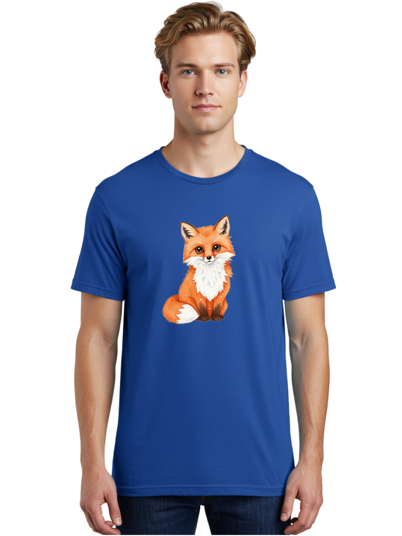 Cartoon-Fox-2 Men'S Graphic Tee, 100% Cotton, Comfortable Casual Summer Wear, Machine Washable, Vintage Camera, Old Camera, Antique Camera, Black Camera, Classic Photography, Photography Equipment, Nostalgic Device, Film Camera, Camera Art Bae951