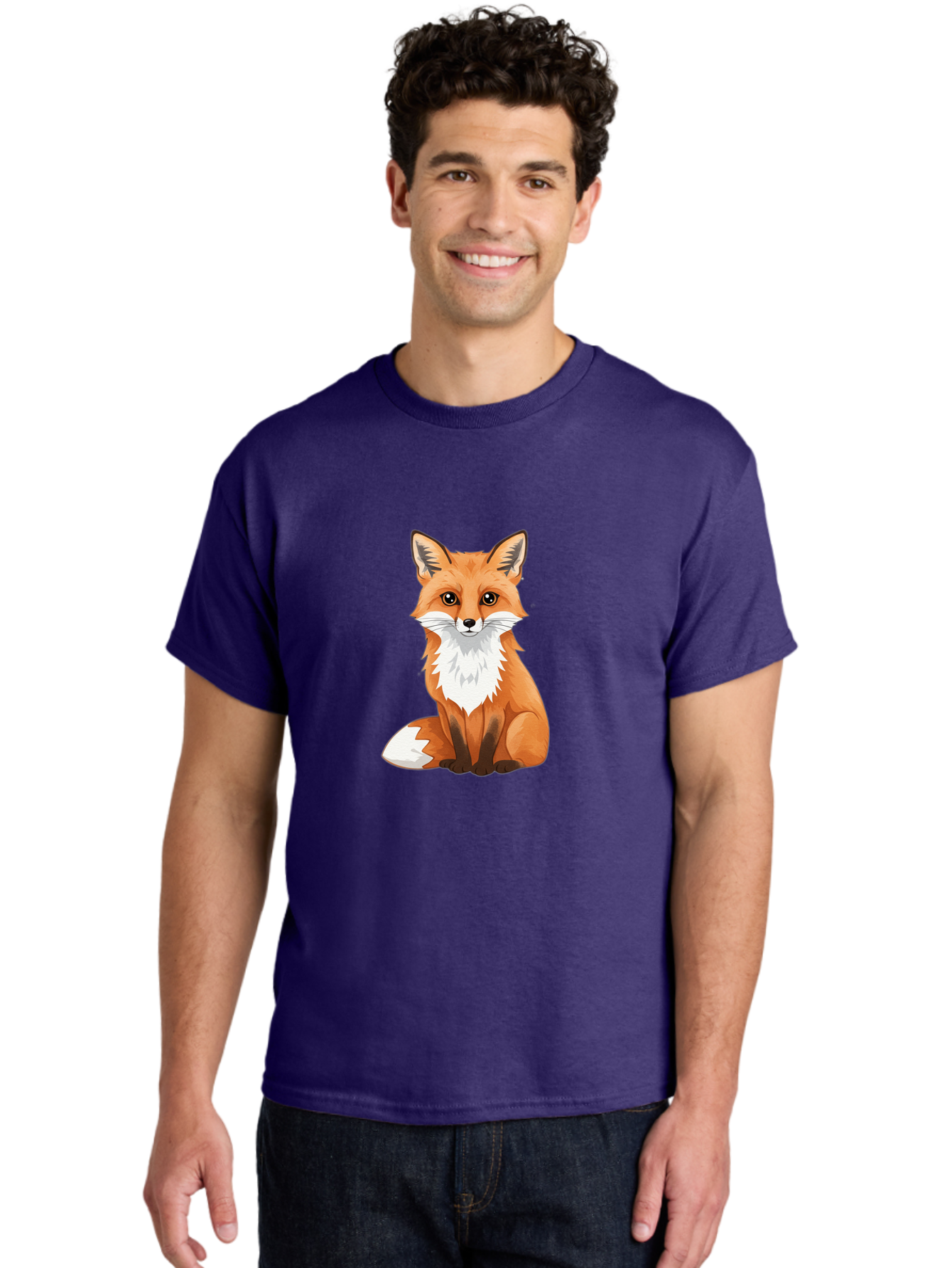Cartoon-Fox-3 Men'S Graphic Tee, 100% Cotton, Comfortable Casual Summer Wear, Machine Washable, Vintage Camera, Old Camera, Antique Camera, Black Camera, Classic Photography, Photography Equipment, Nostalgic Device, Film Camera, Camera Art Bae952