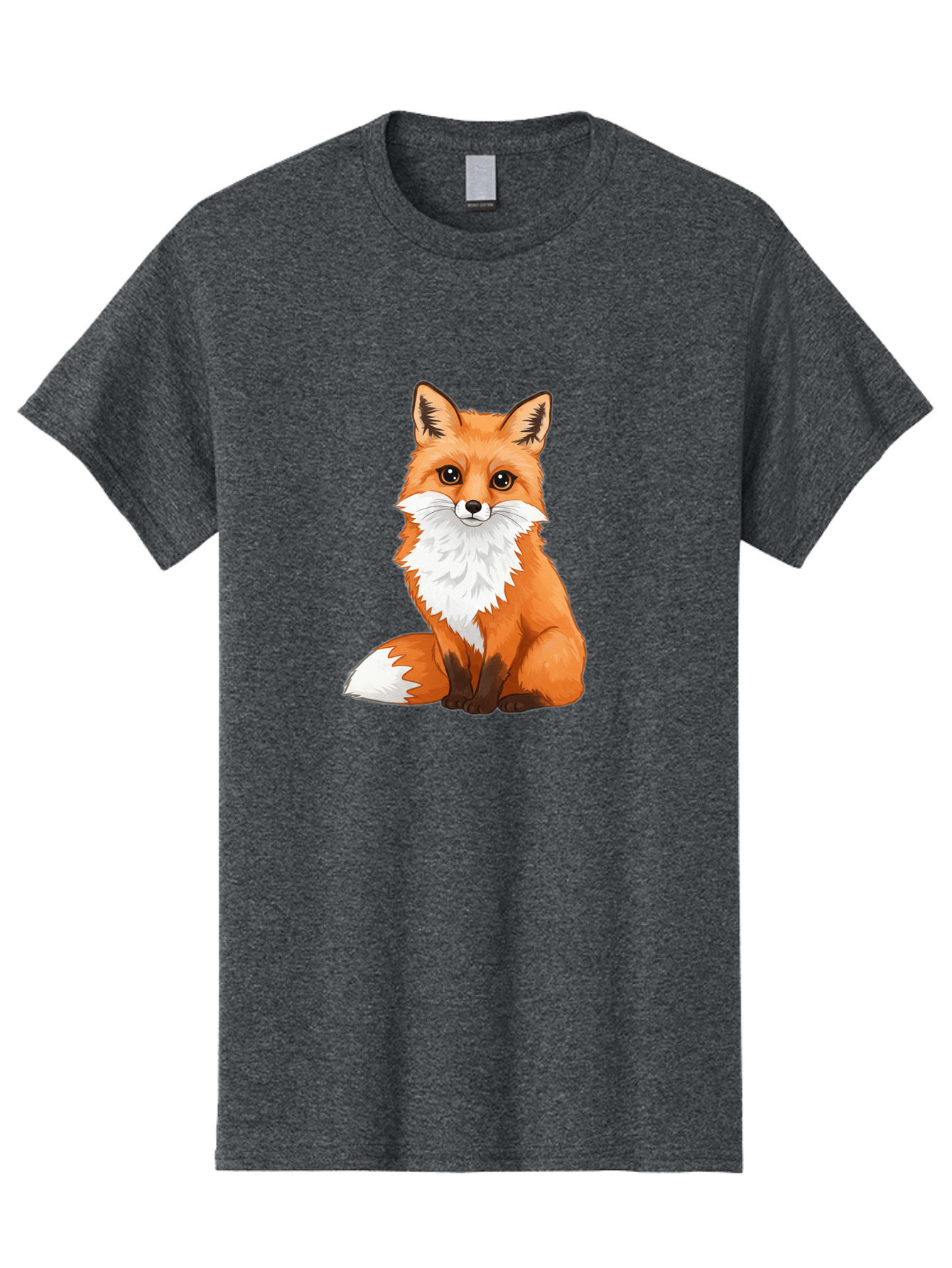 Cartoon-Fox-4 Men'S Graphic Tee, 100% Cotton, Comfortable Casual Summer Wear, Machine Washable, Vintage Camera, Old Camera, Antique Camera, Black Camera, Classic Photography, Photography Equipment, Nostalgic Device, Film Camera, Camera Art Bae953