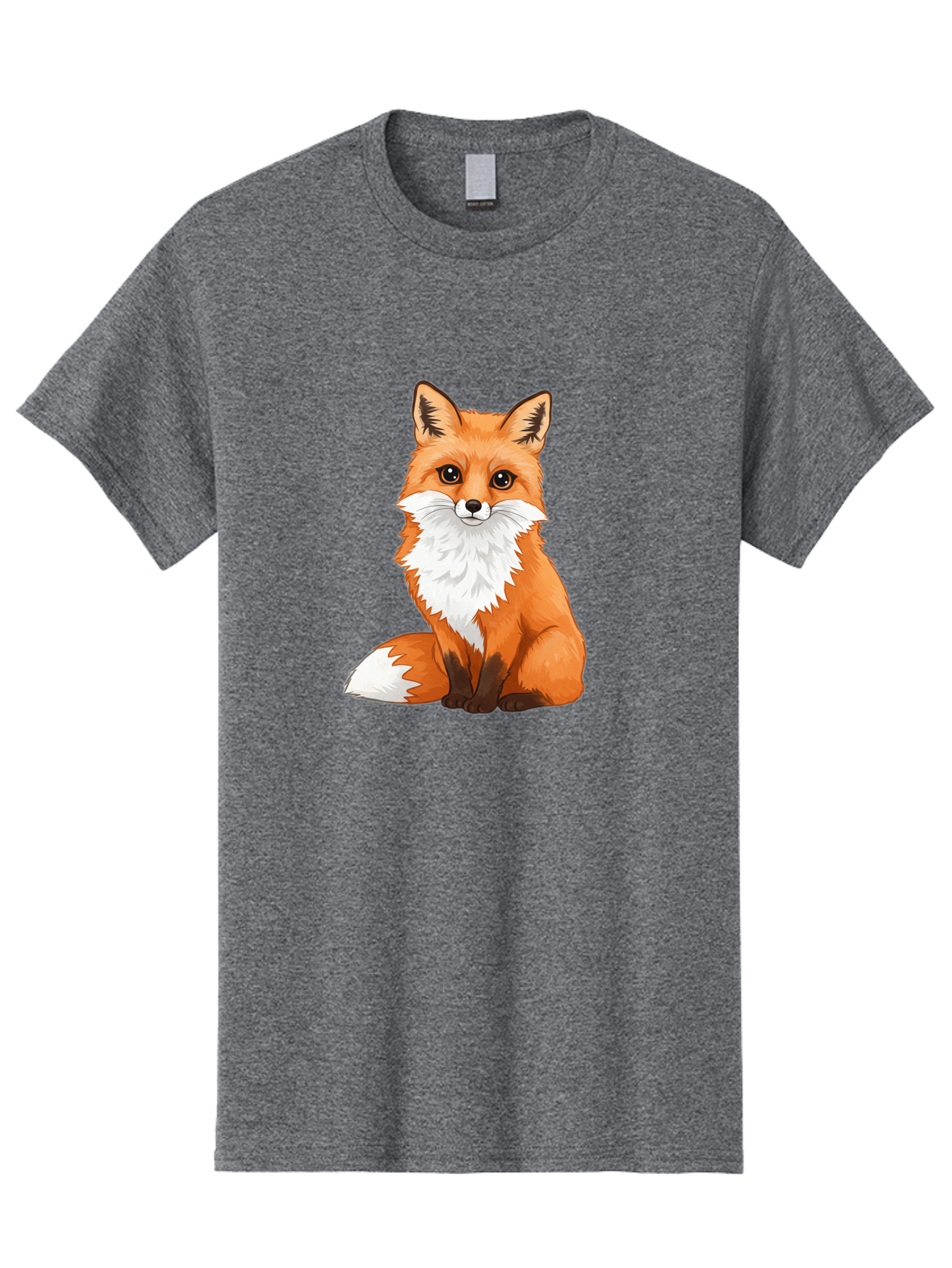 Cartoon-Fox-4 Men'S Graphic Tee, 100% Cotton, Comfortable Casual Summer Wear, Machine Washable, Vintage Camera, Old Camera, Antique Camera, Black Camera, Classic Photography, Photography Equipment, Nostalgic Device, Film Camera, Camera Art Bae953